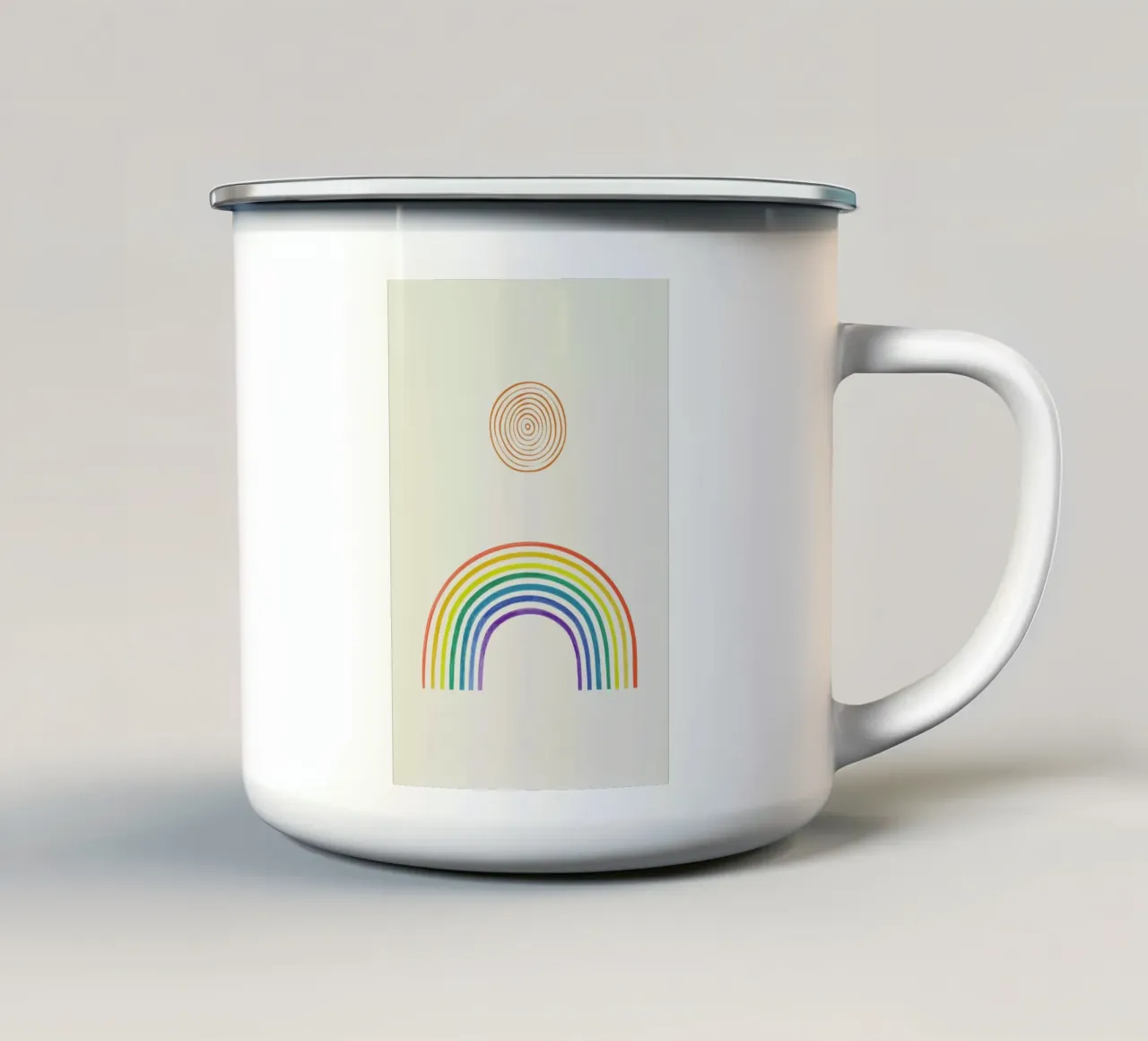 Noon tazza in smalto da Pure