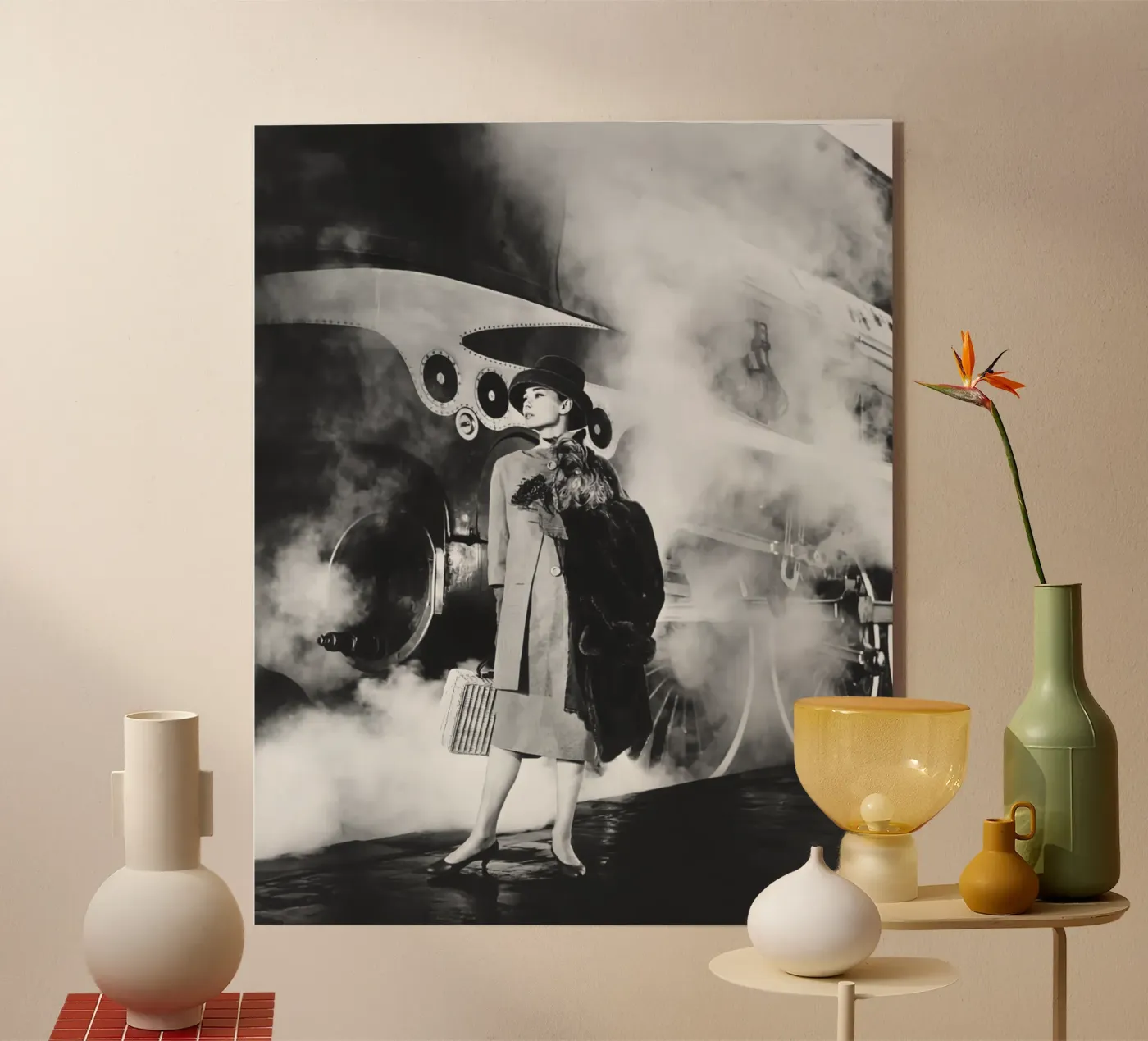 Audrey e il motore plexiglass da Lorraine Mooore