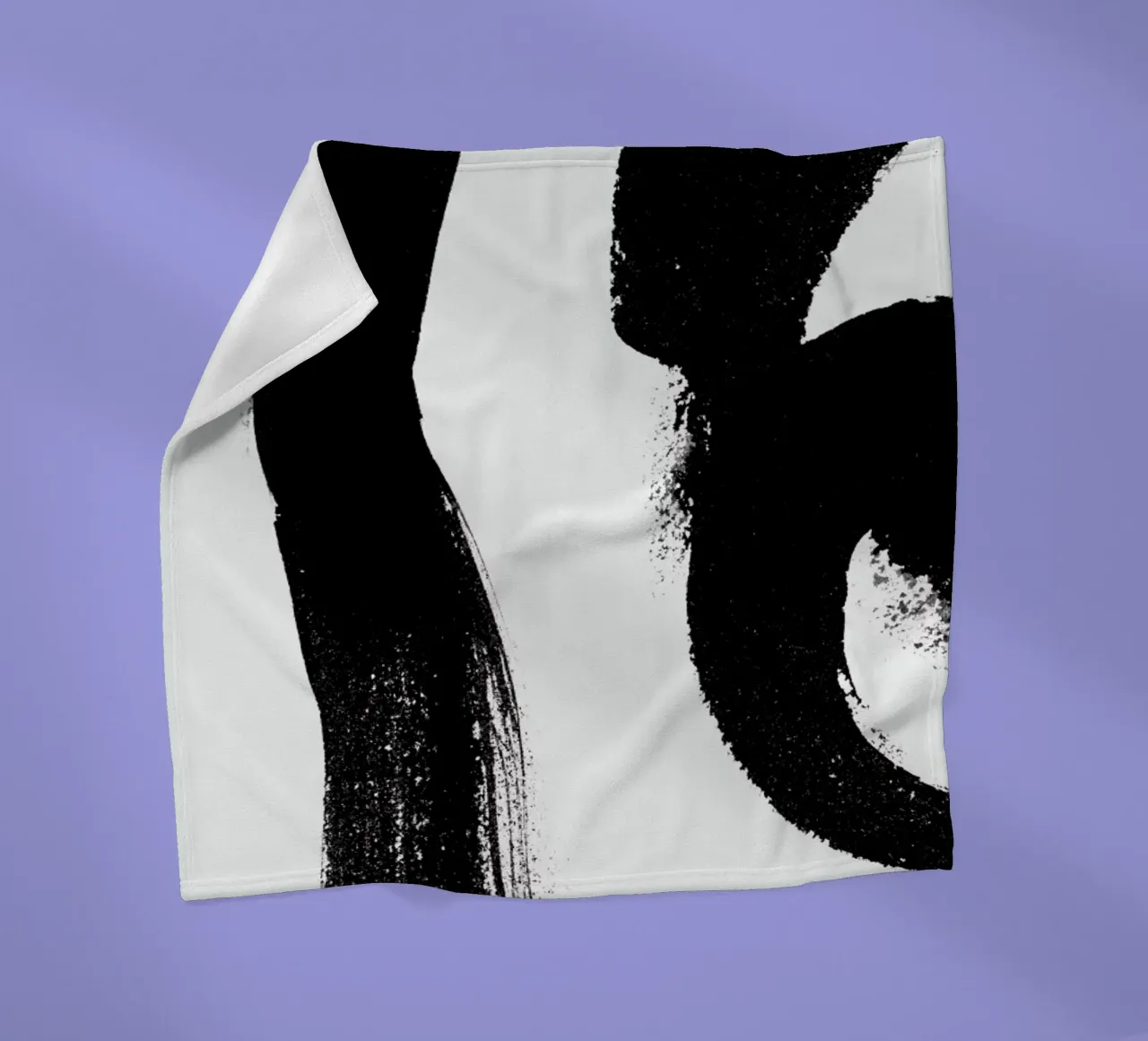 Maybe Fleecedecke von STUDIO LEEMO