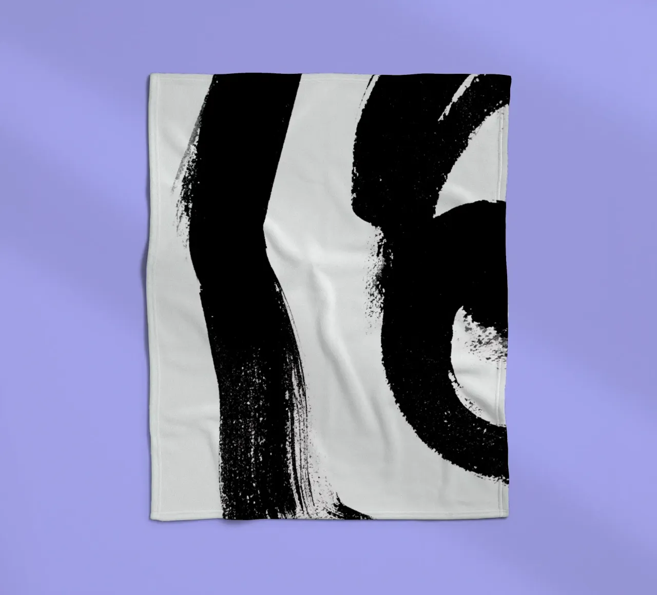 Maybe Fleecedecke von STUDIO LEEMO