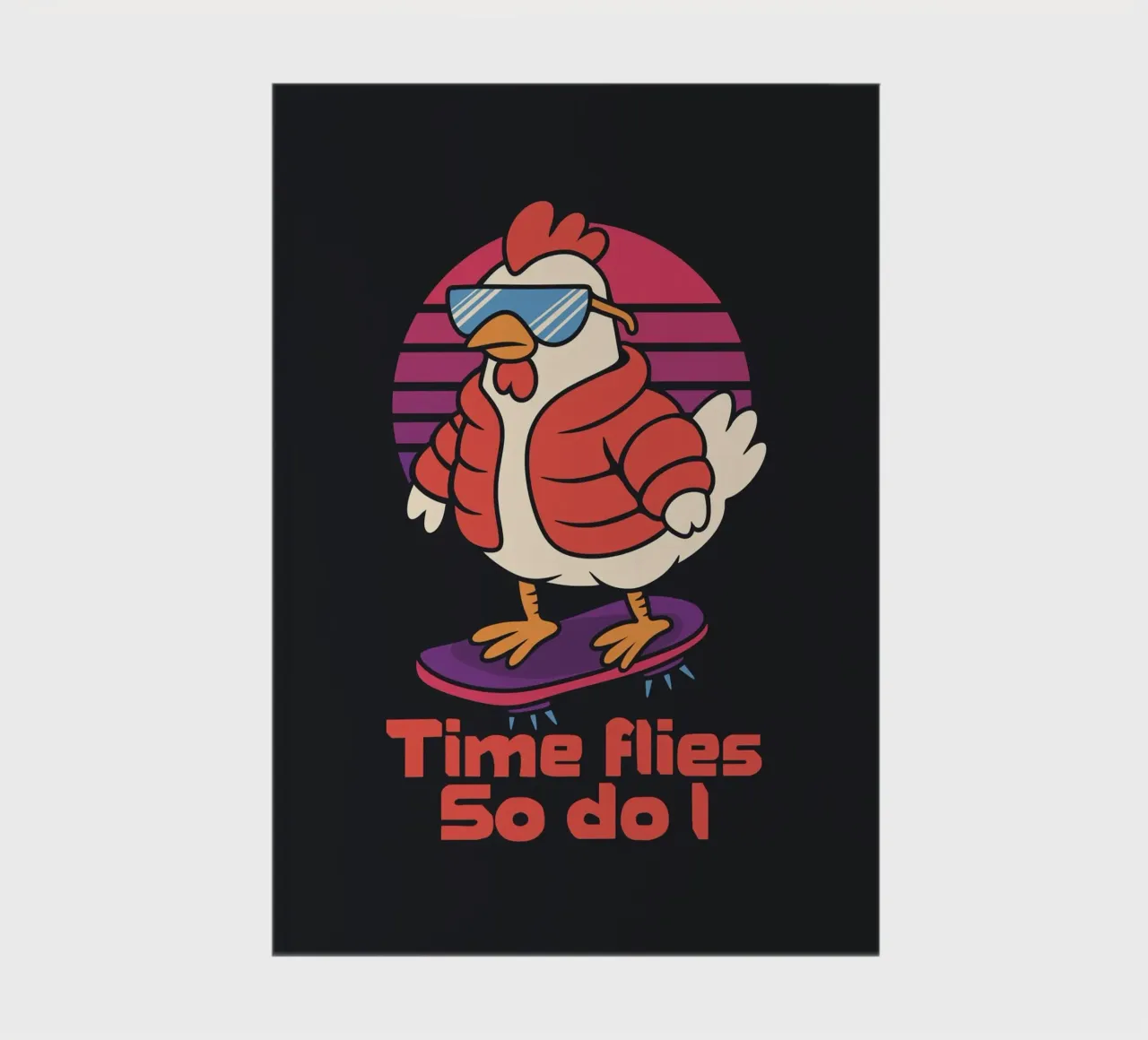 Time Flies... So do I notebook by Loobs