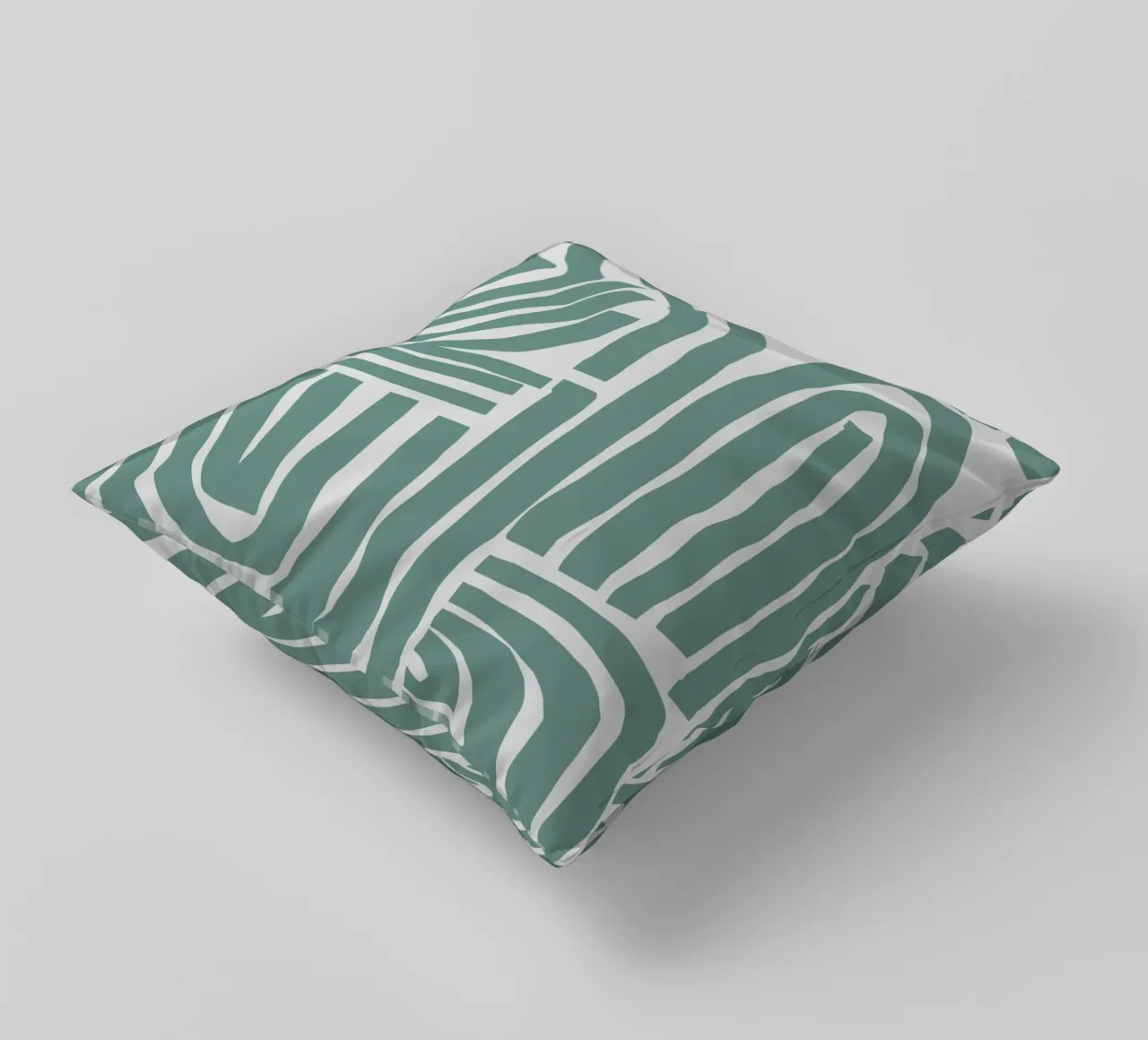 S & U verde acqua cuscino da Little Dean