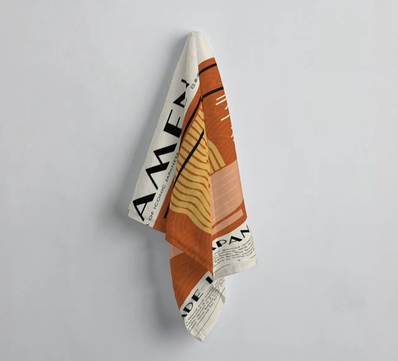 Ramen Made in japan serviette de bain de cosmos studio