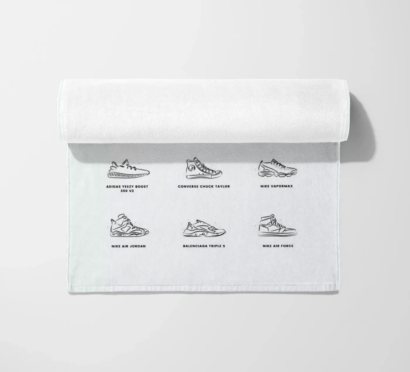 Sneaker Chart telo mare da daylight design studio