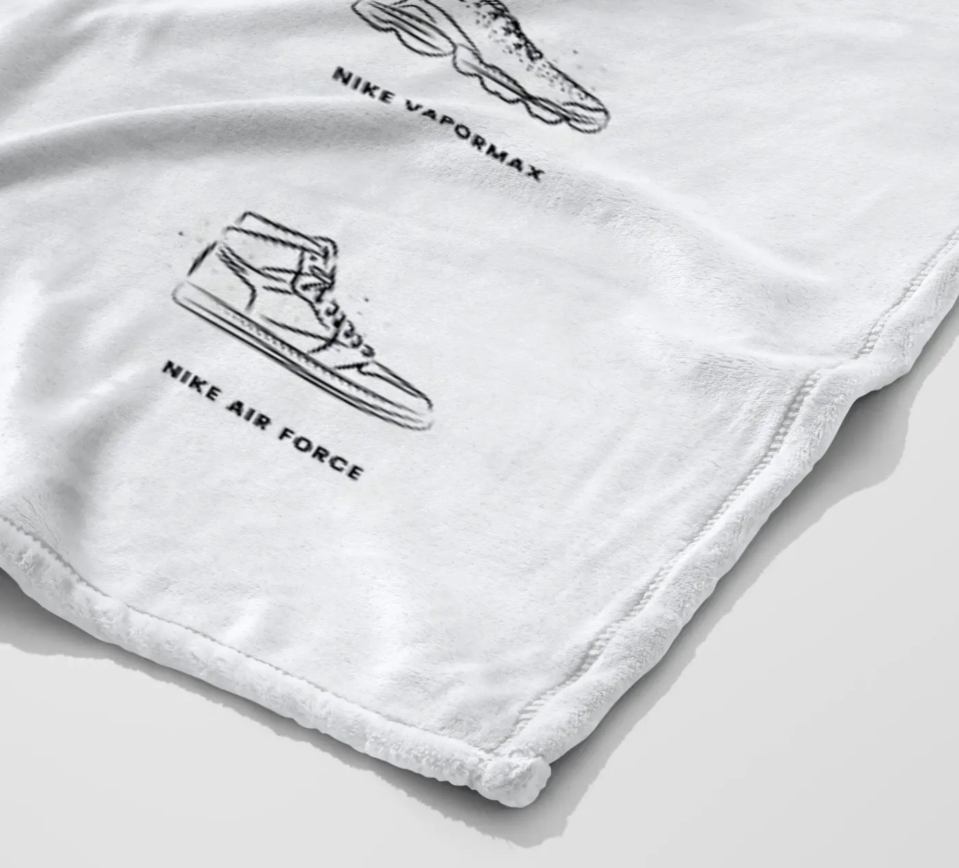 Sneaker Chart fleecedeken van daylight design studio