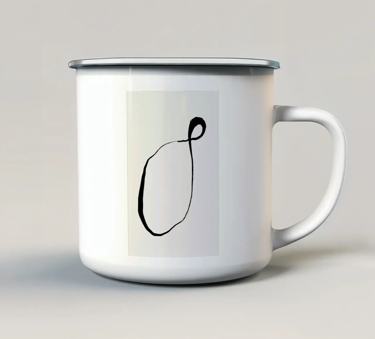 Twine 2 tazza in smalto da Graphite