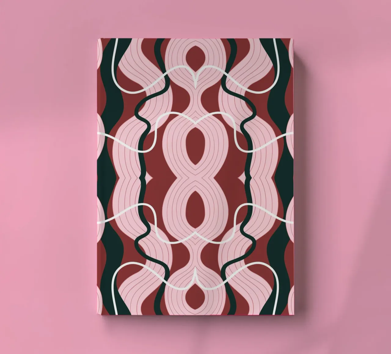 Symmetry weave notebook by Little Dean
