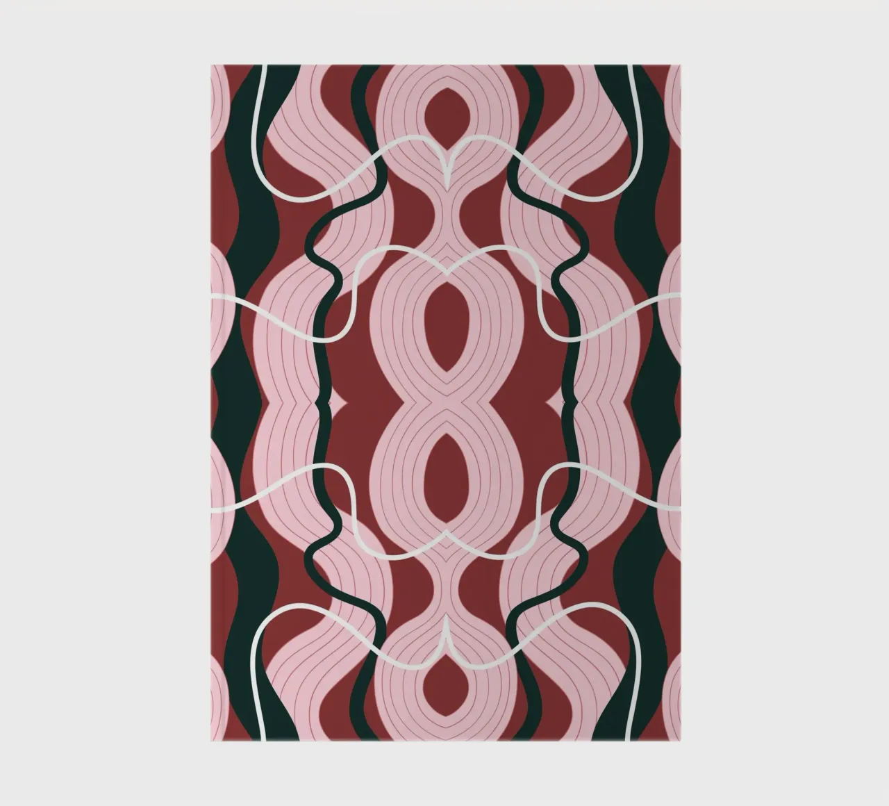 Symmetry weave notebook by Little Dean