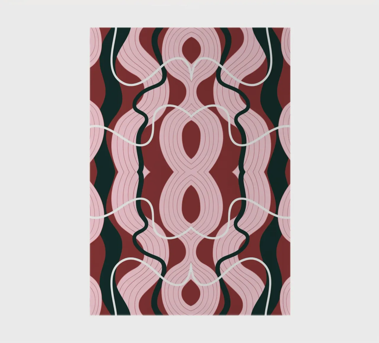 Symmetry weave notebook by Little Dean