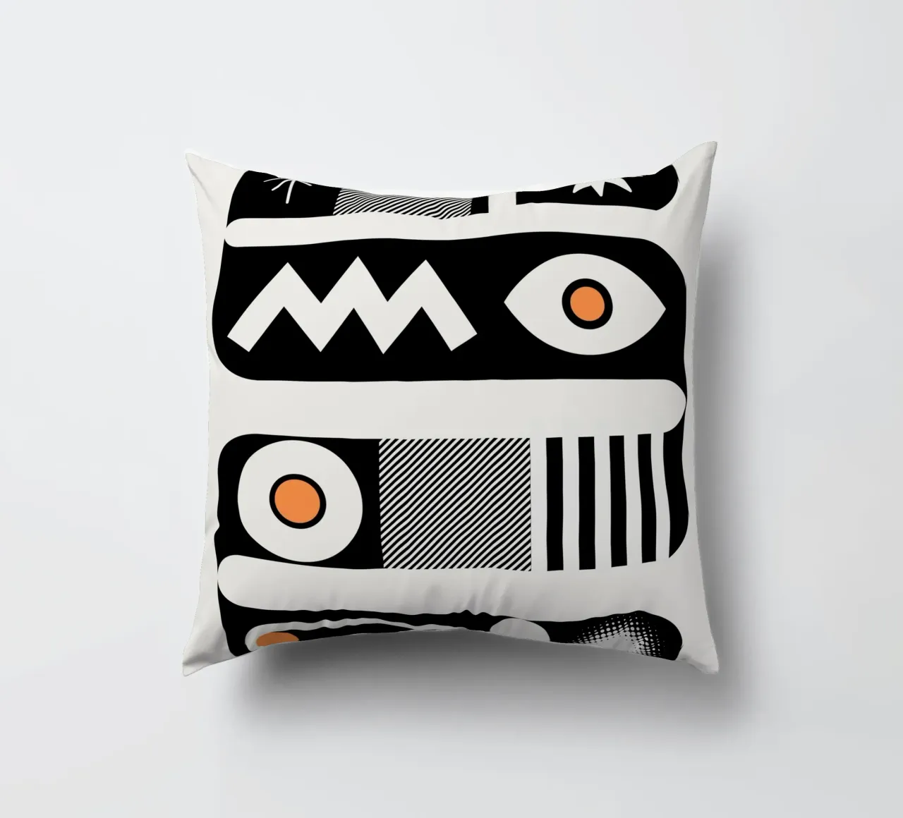 Mono geometrical design cuscino da Little Dean