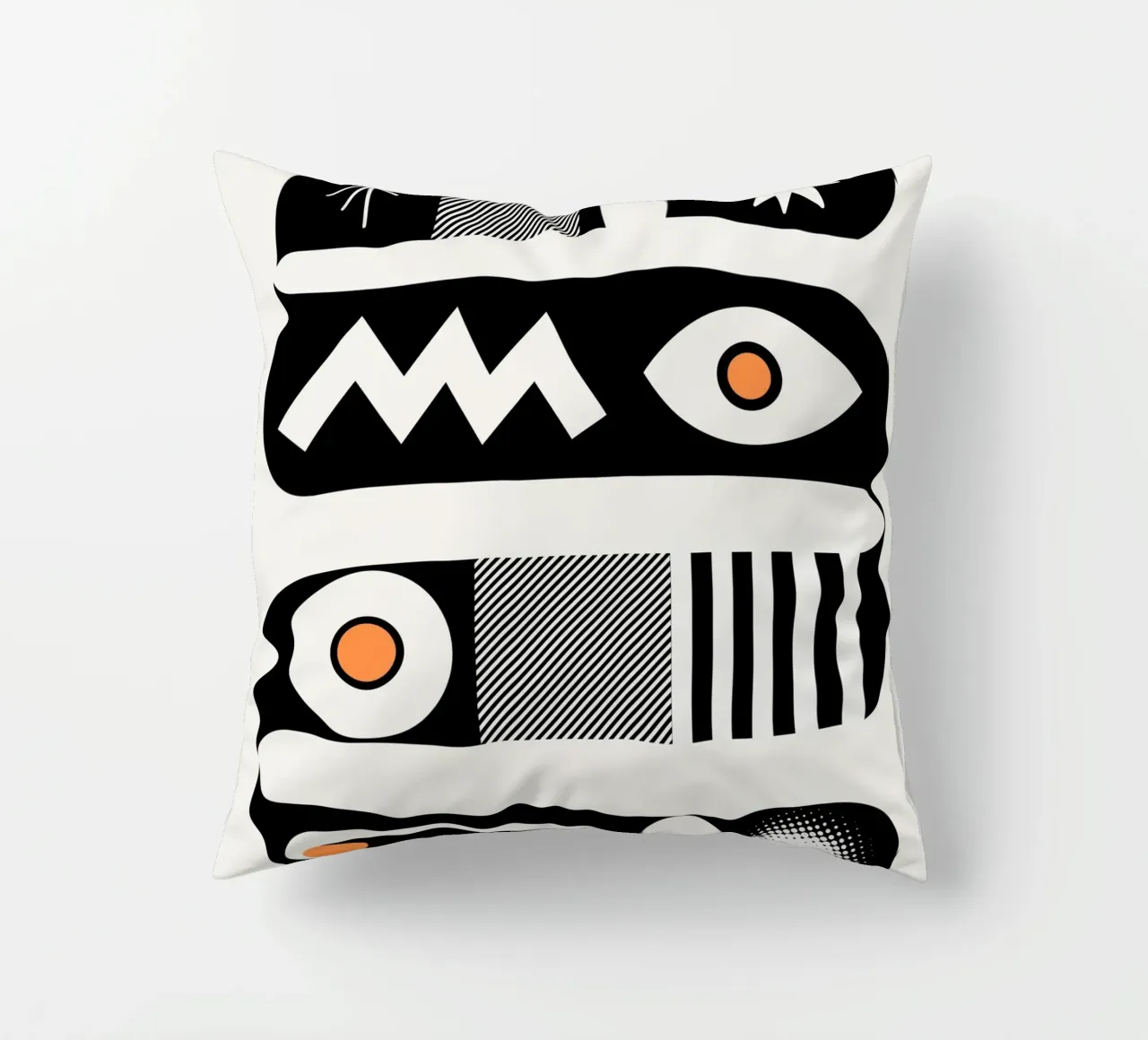 Mono geometrical design cuscino da Little Dean