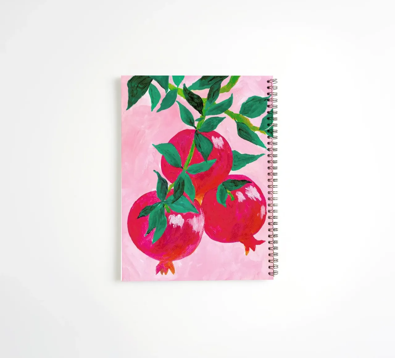 A Pomegranate In Its Tree diario ad anelli da Berserk Prints by Maria M.C.