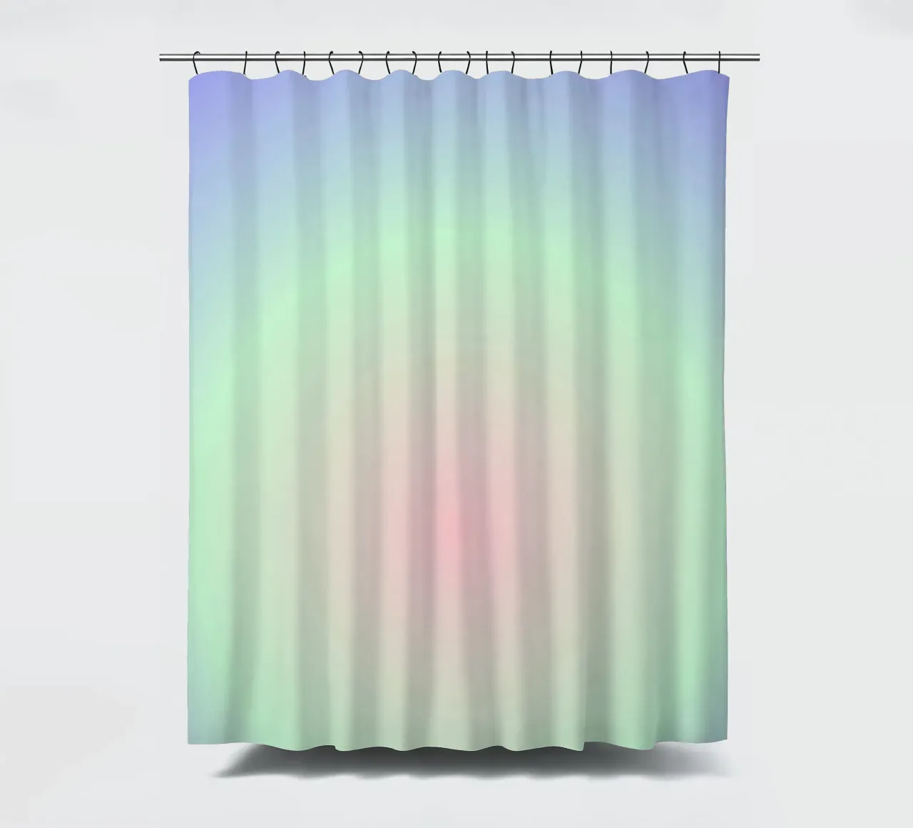 Aura Print, Rainbow Poster, Energy Art shower curtain by Dreamscape