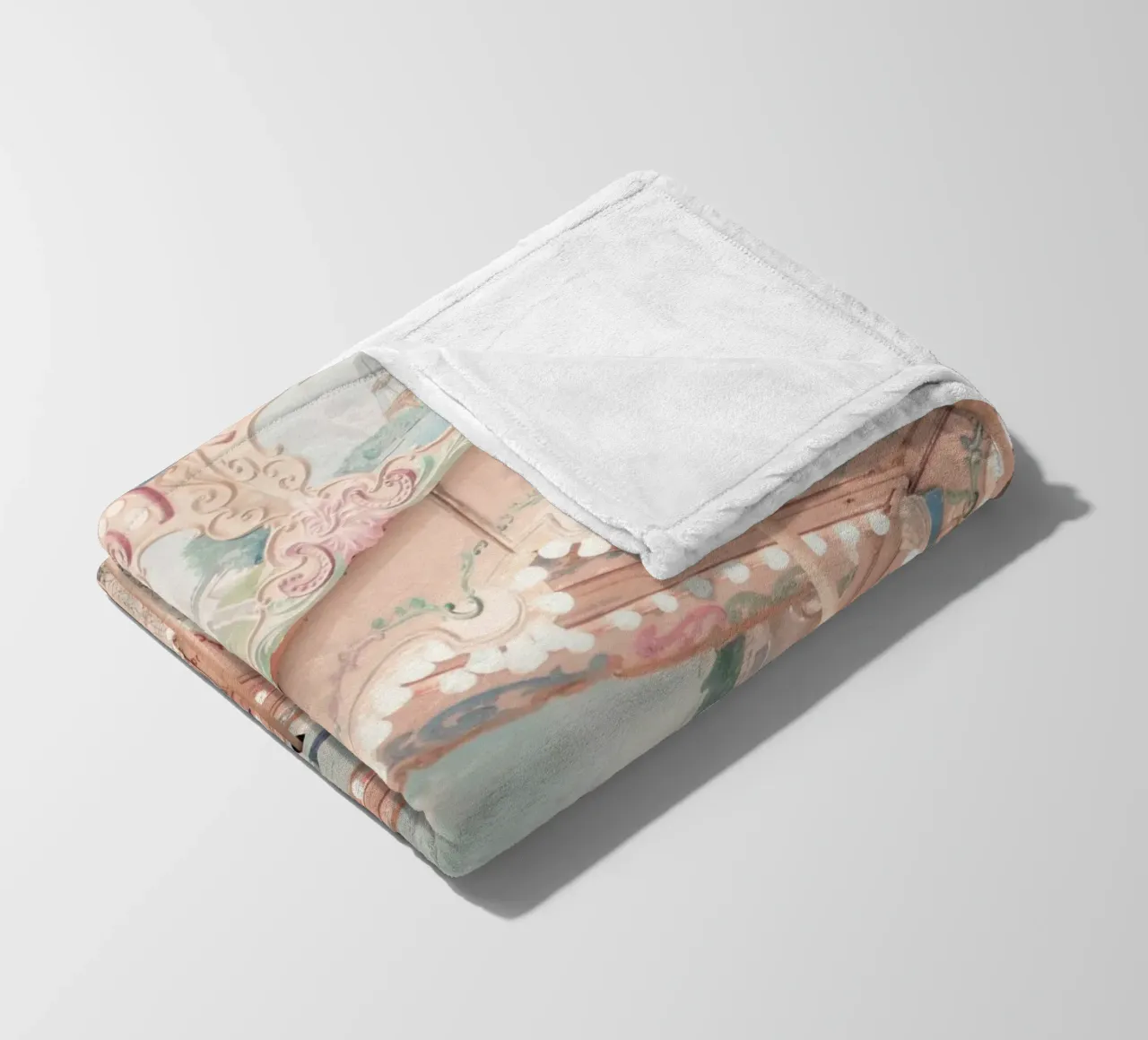 Paris Carousel coperta in pile da GraceDigitalArtCo