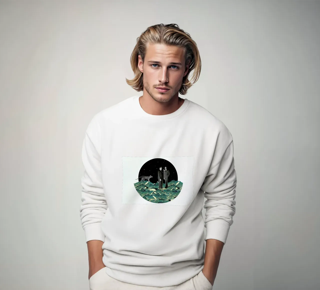 Space felpa da The Gently Unfurling Sneak