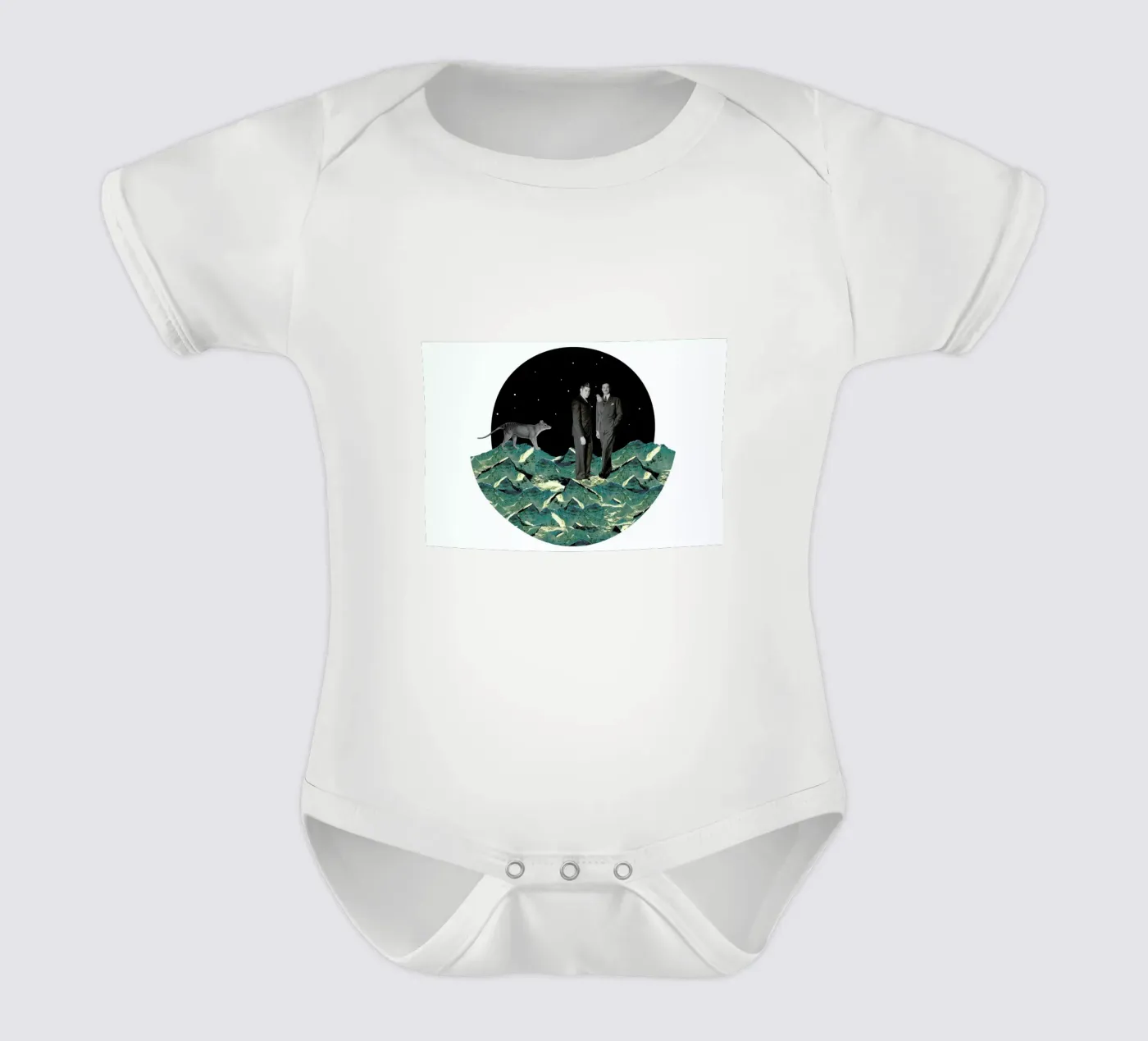 Space body bébé de The Gently Unfurling Sneak