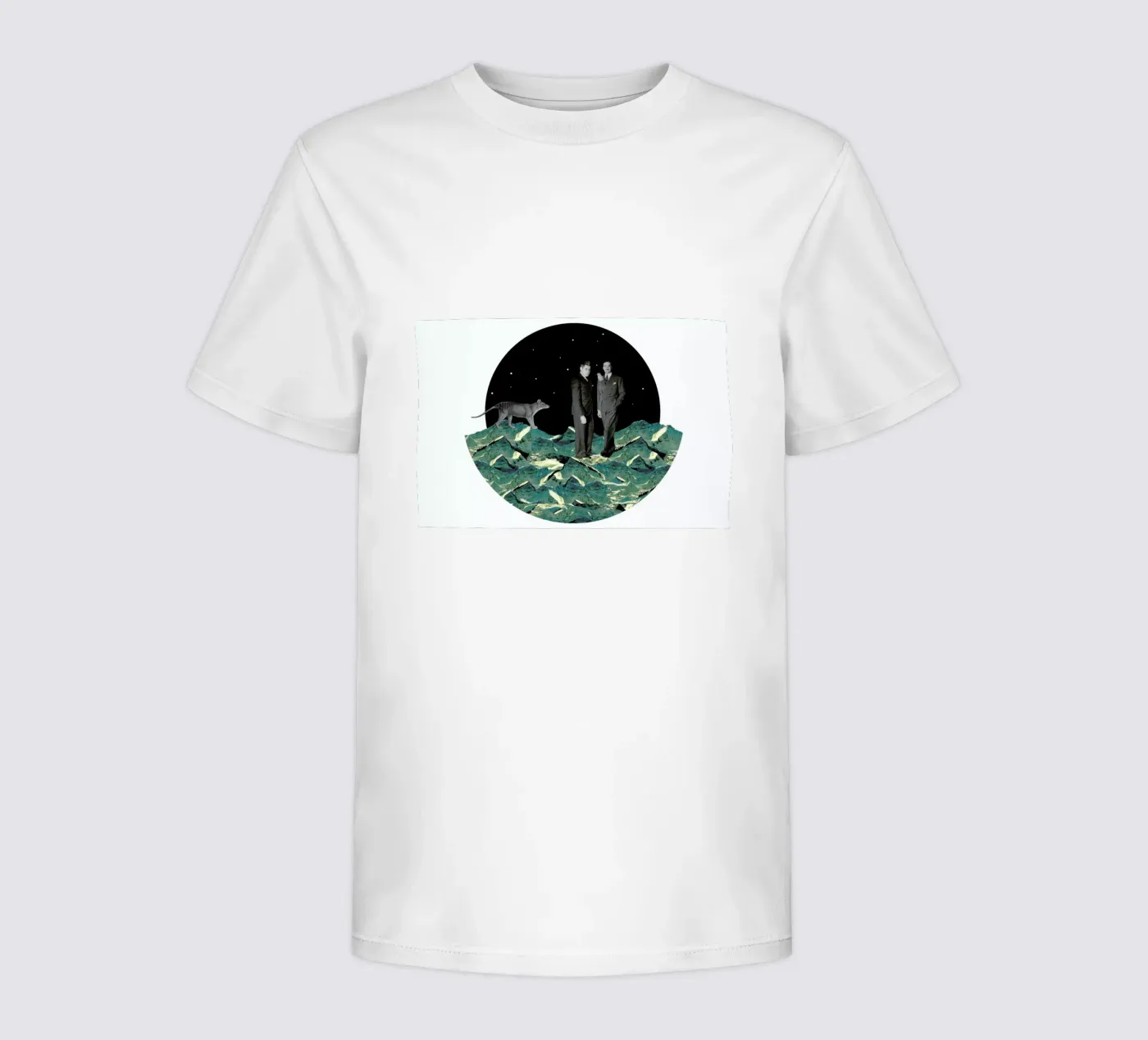 Space t-shirt bambini da The Gently Unfurling Sneak