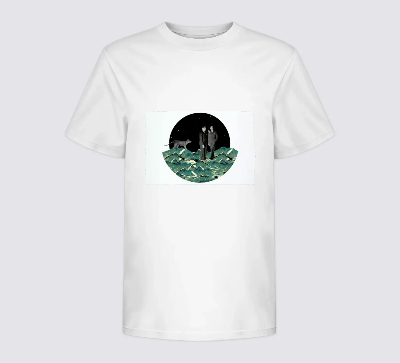 Space t-shirt bambini da The Gently Unfurling Sneak