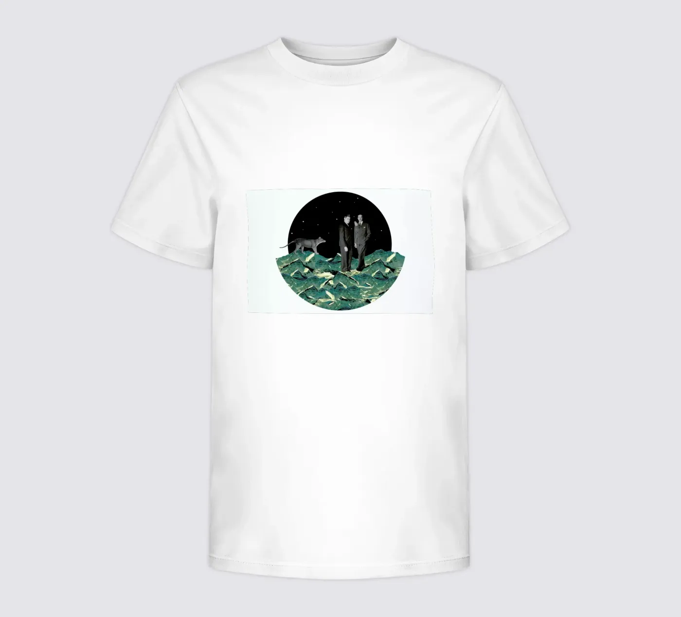 Space t-shirt bambini da The Gently Unfurling Sneak