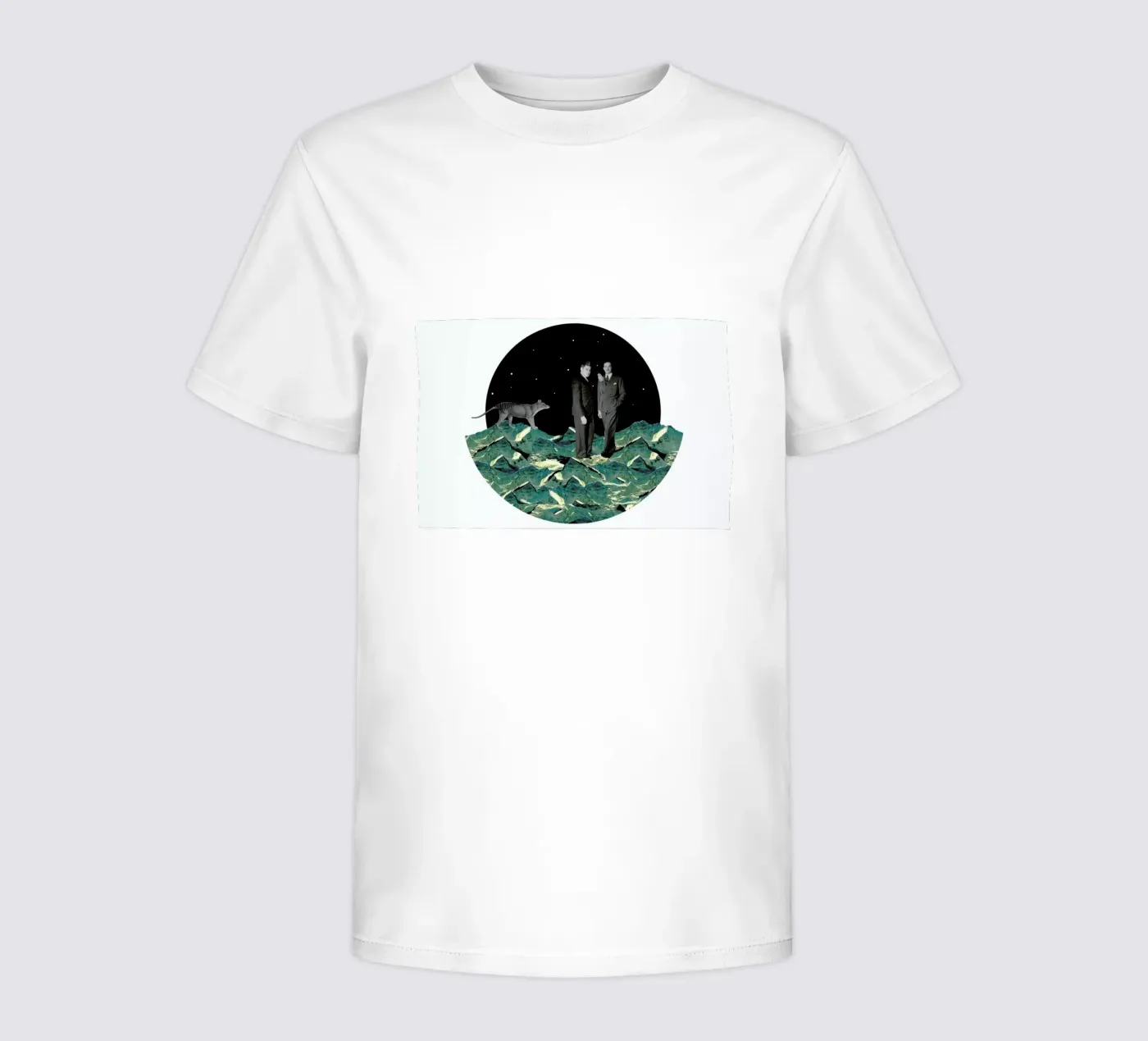 Space t-shirt bambini da The Gently Unfurling Sneak