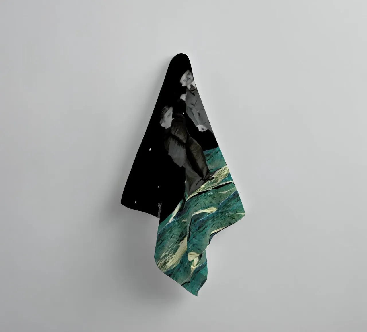 Space towel by The Gently Unfurling Sneak