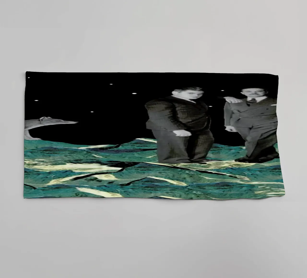 Space towel by The Gently Unfurling Sneak