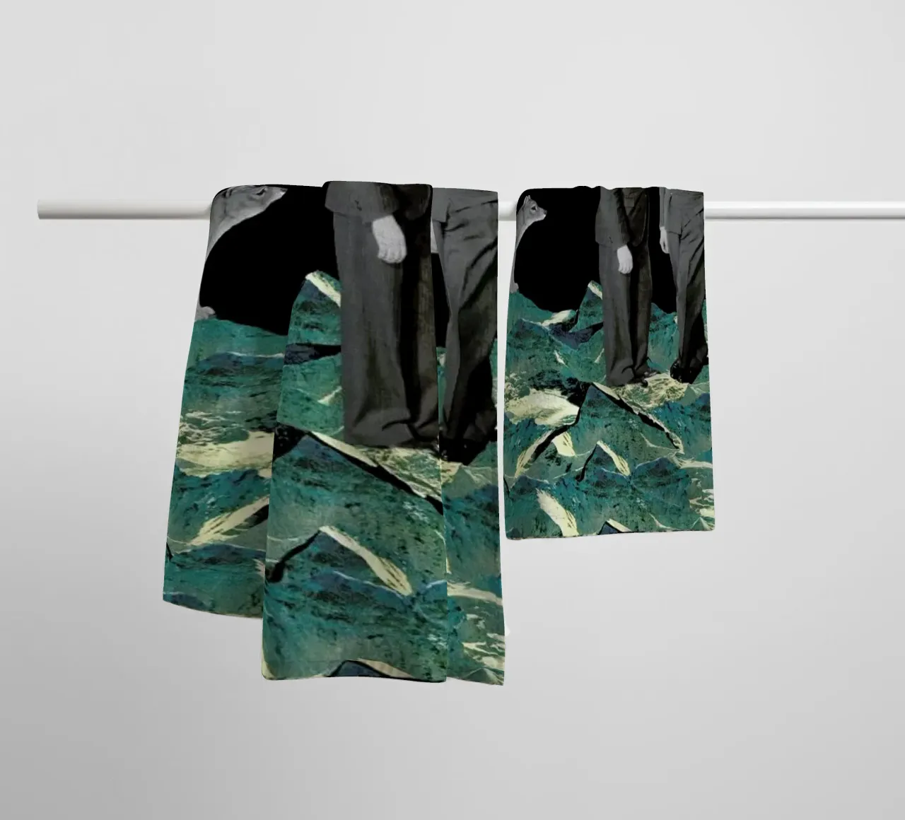 Space towel by The Gently Unfurling Sneak