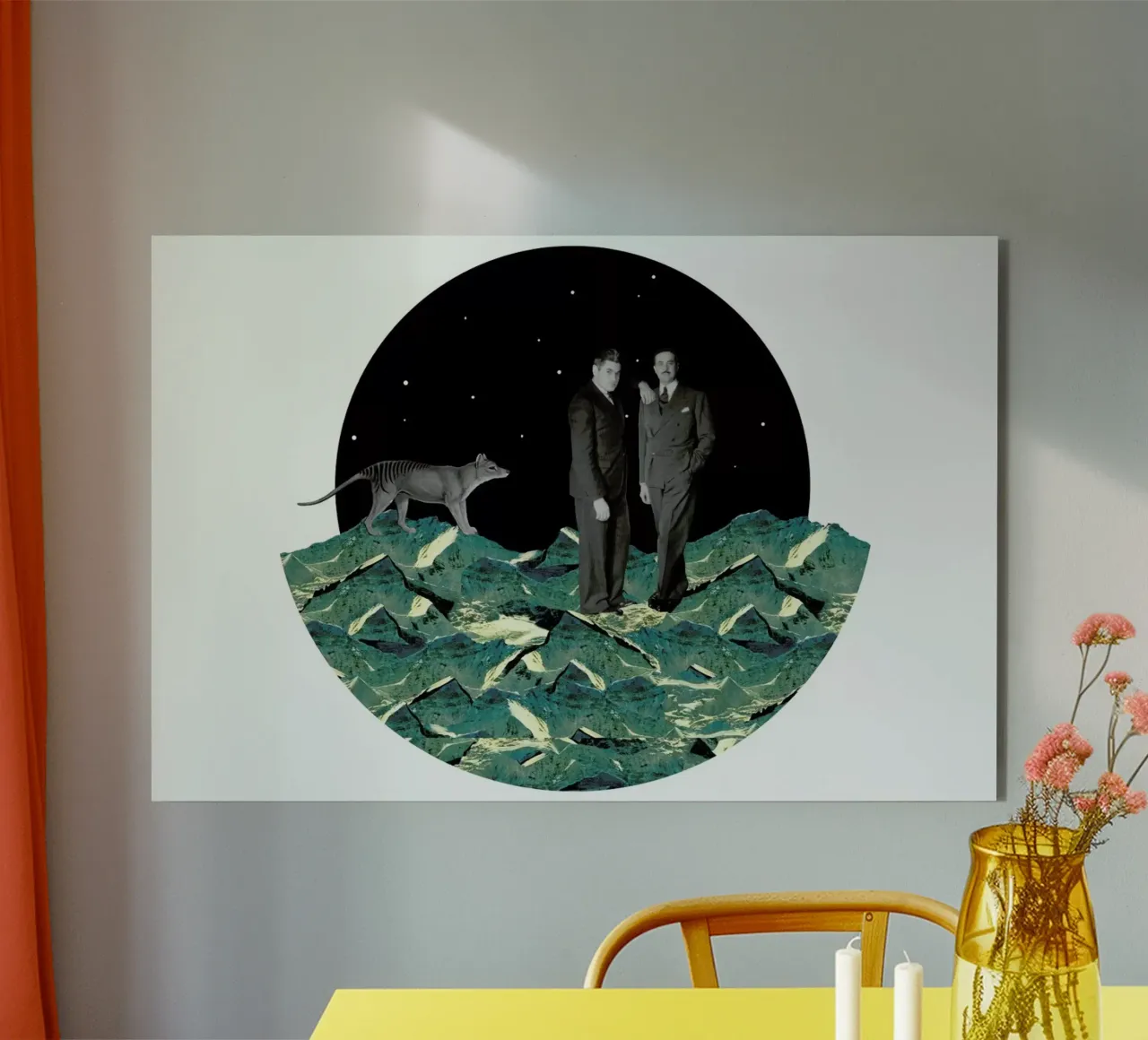 Space alluminio dibond da The Gently Unfurling Sneak