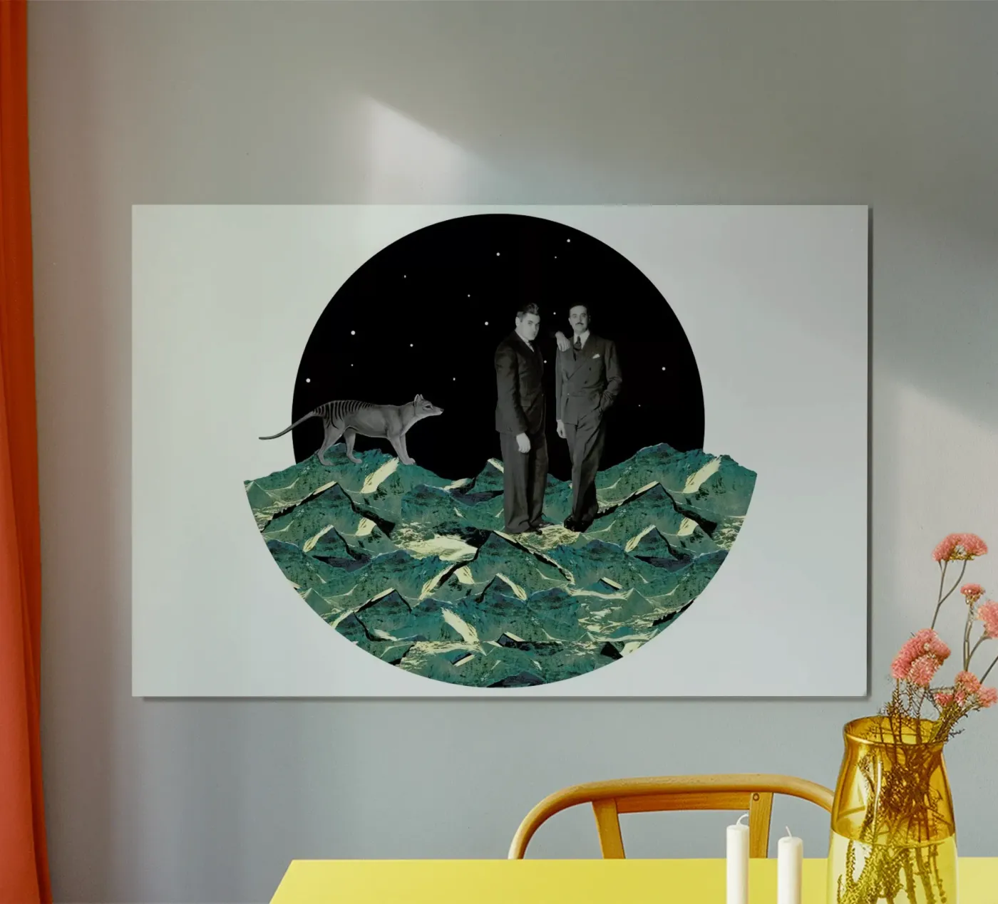 Space poster van The Gently Unfurling Sneak