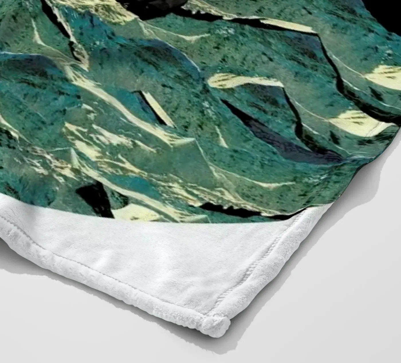 Space fleece blanket by The Gently Unfurling Sneak