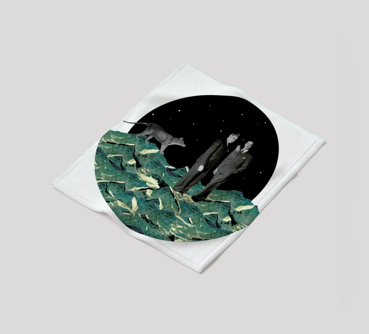 Space fleecedeken van The Gently Unfurling Sneak