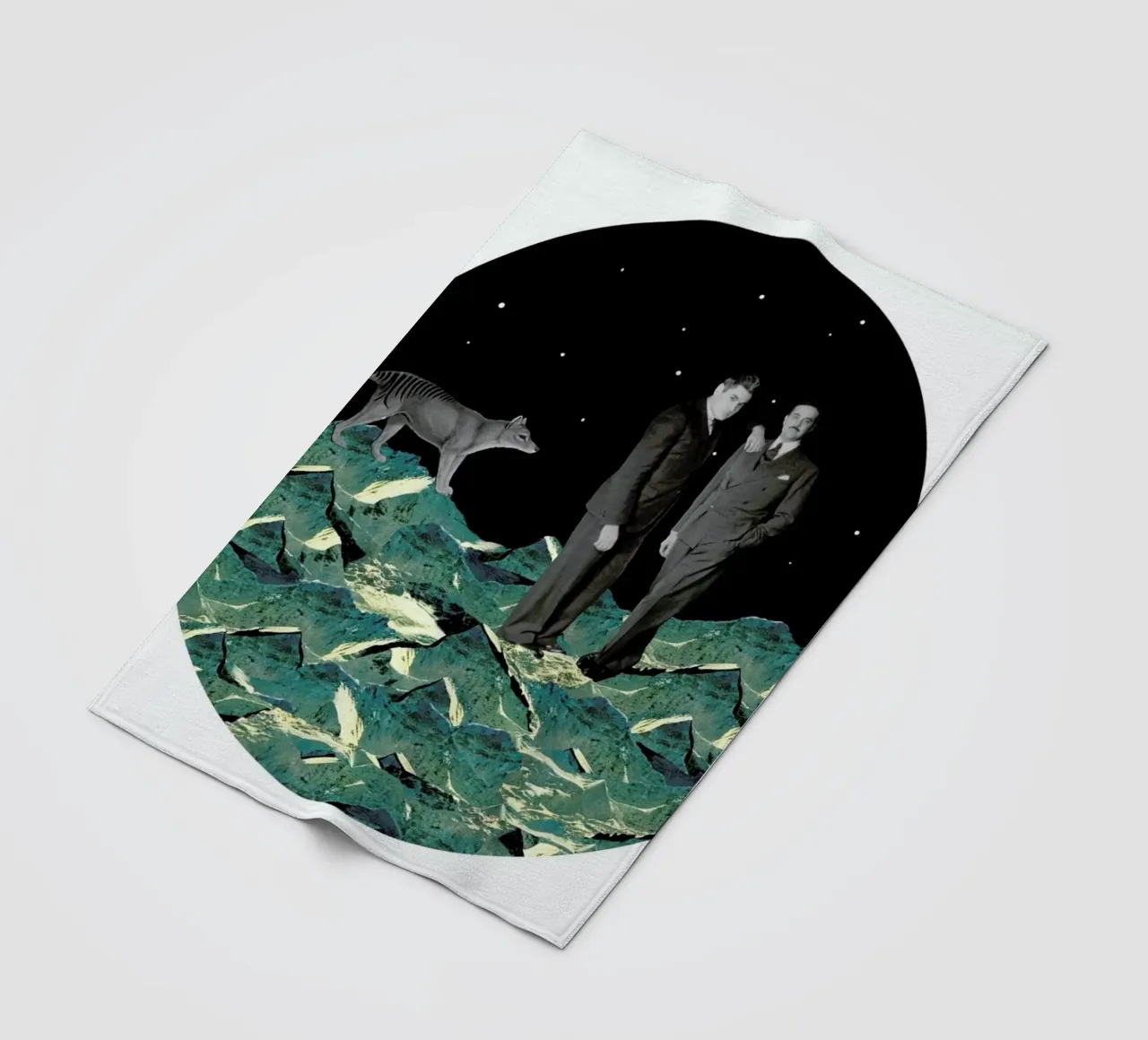 Space fleecedeken van The Gently Unfurling Sneak