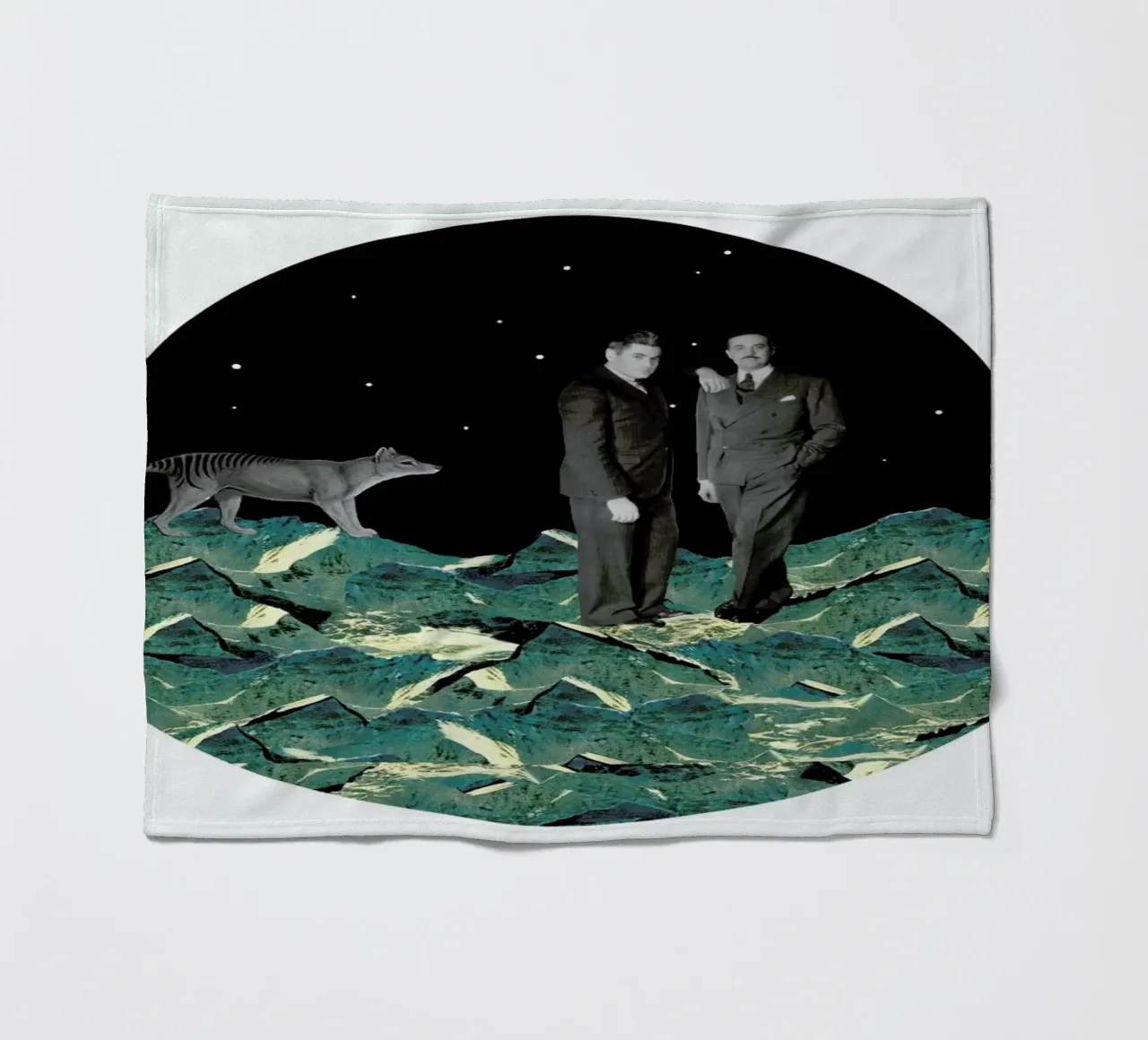 Space fleecedeken van The Gently Unfurling Sneak