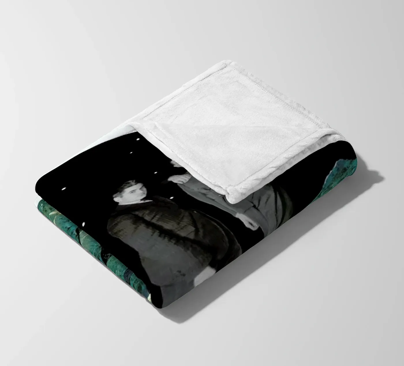 Space fleece blanket by The Gently Unfurling Sneak