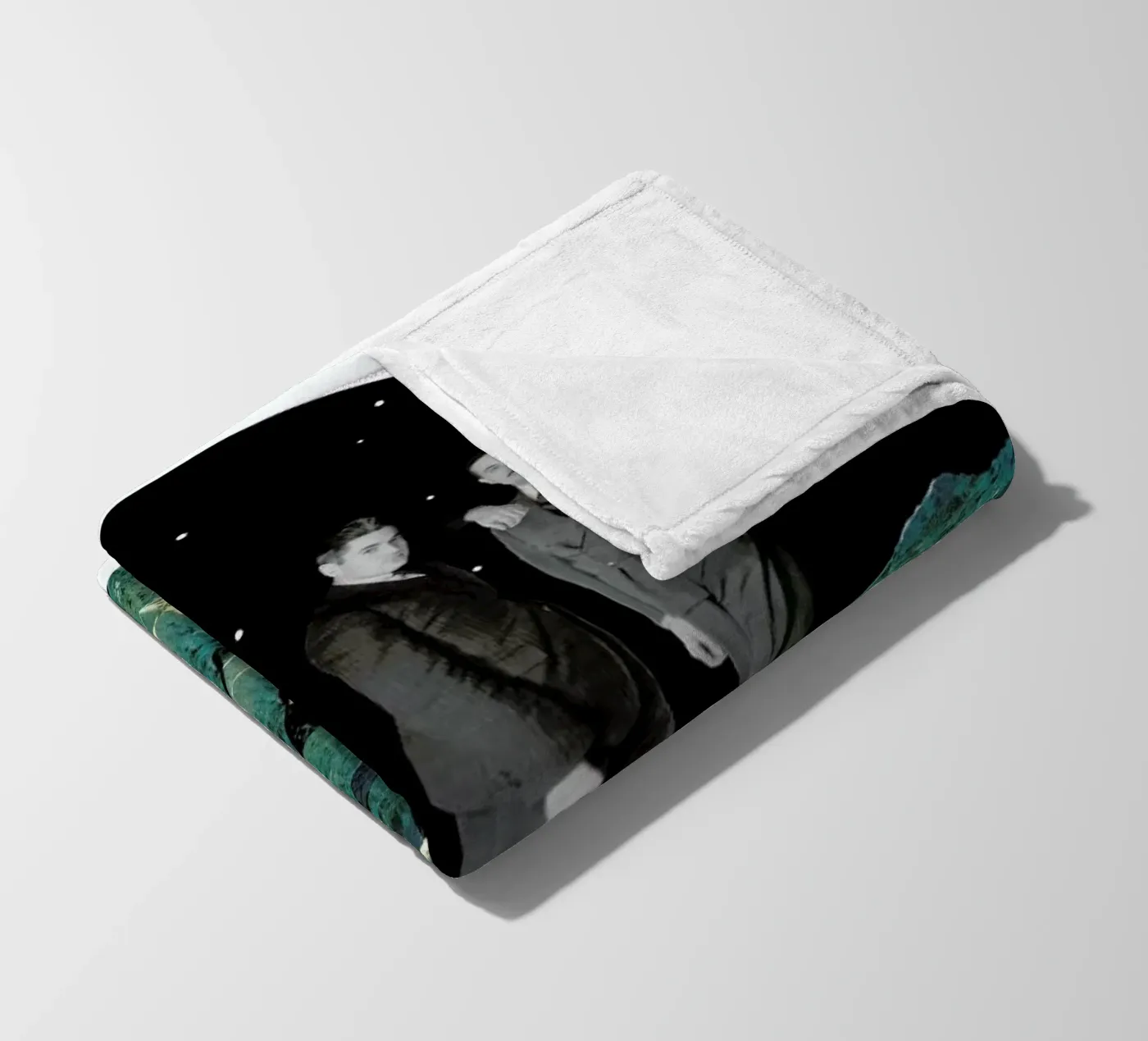 Space fleece blanket by The Gently Unfurling Sneak