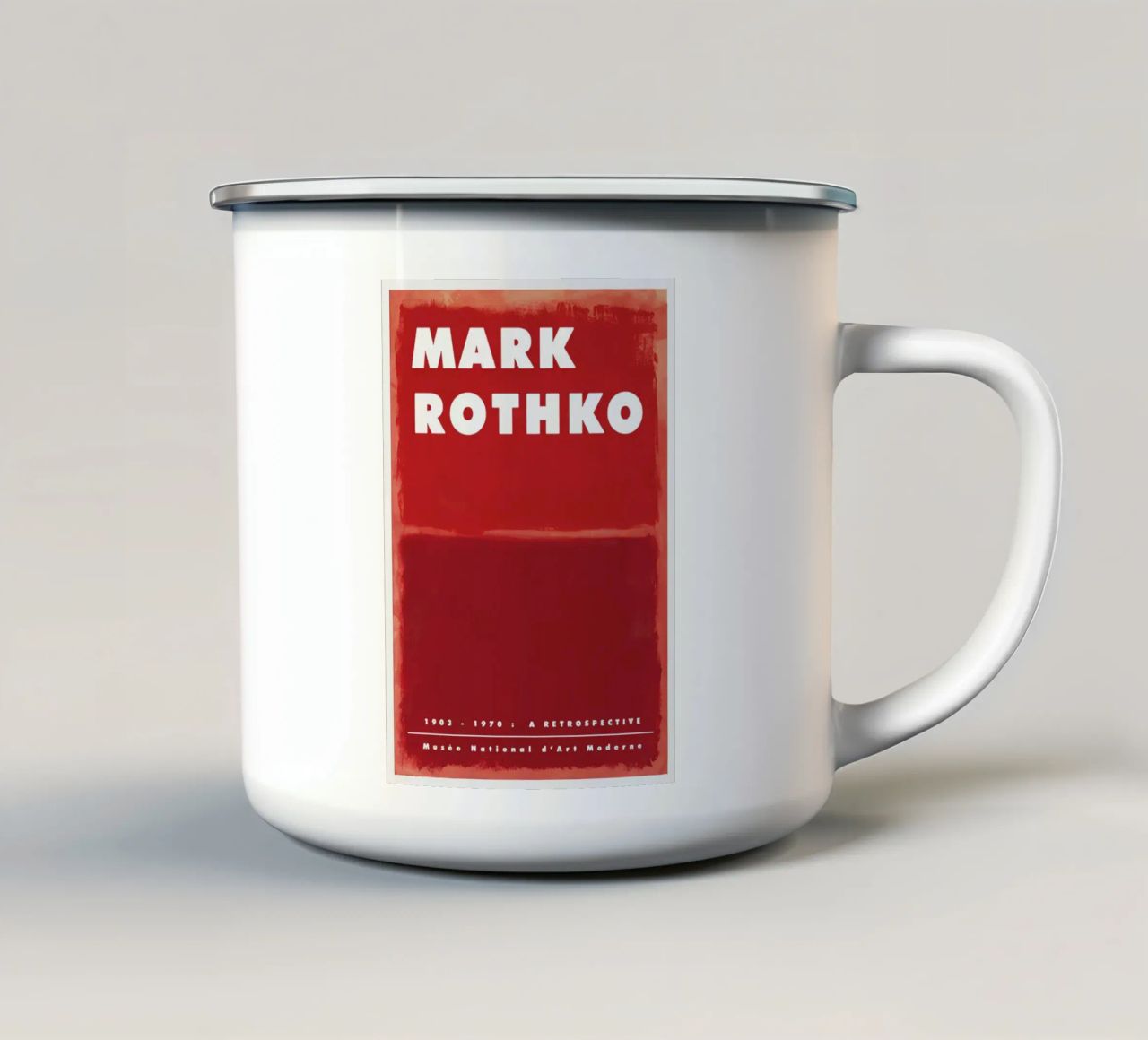 Una retrospettiva 4 tazza in smalto da Betty-Conner