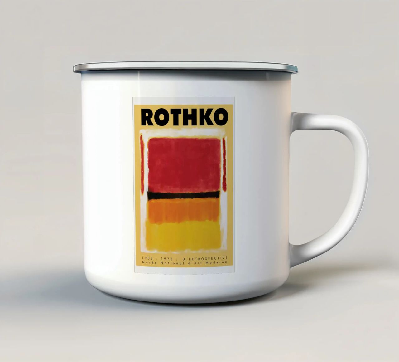 Una retrospettiva 5 tazza in smalto da Betty-Conner