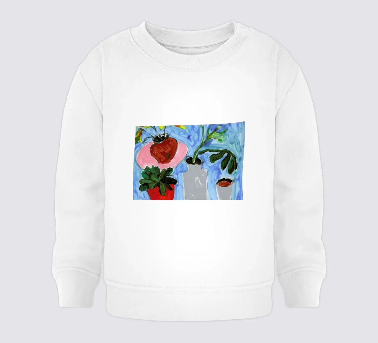 Things On The Table Baby Sweatshirt von Sonia Brittain