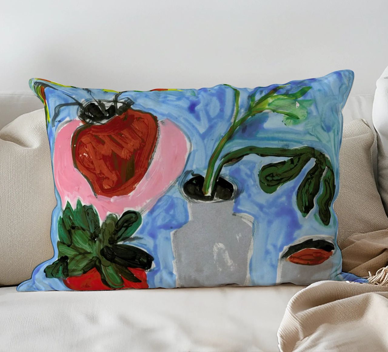 Things On The Table cuscino da Sonia Brittain