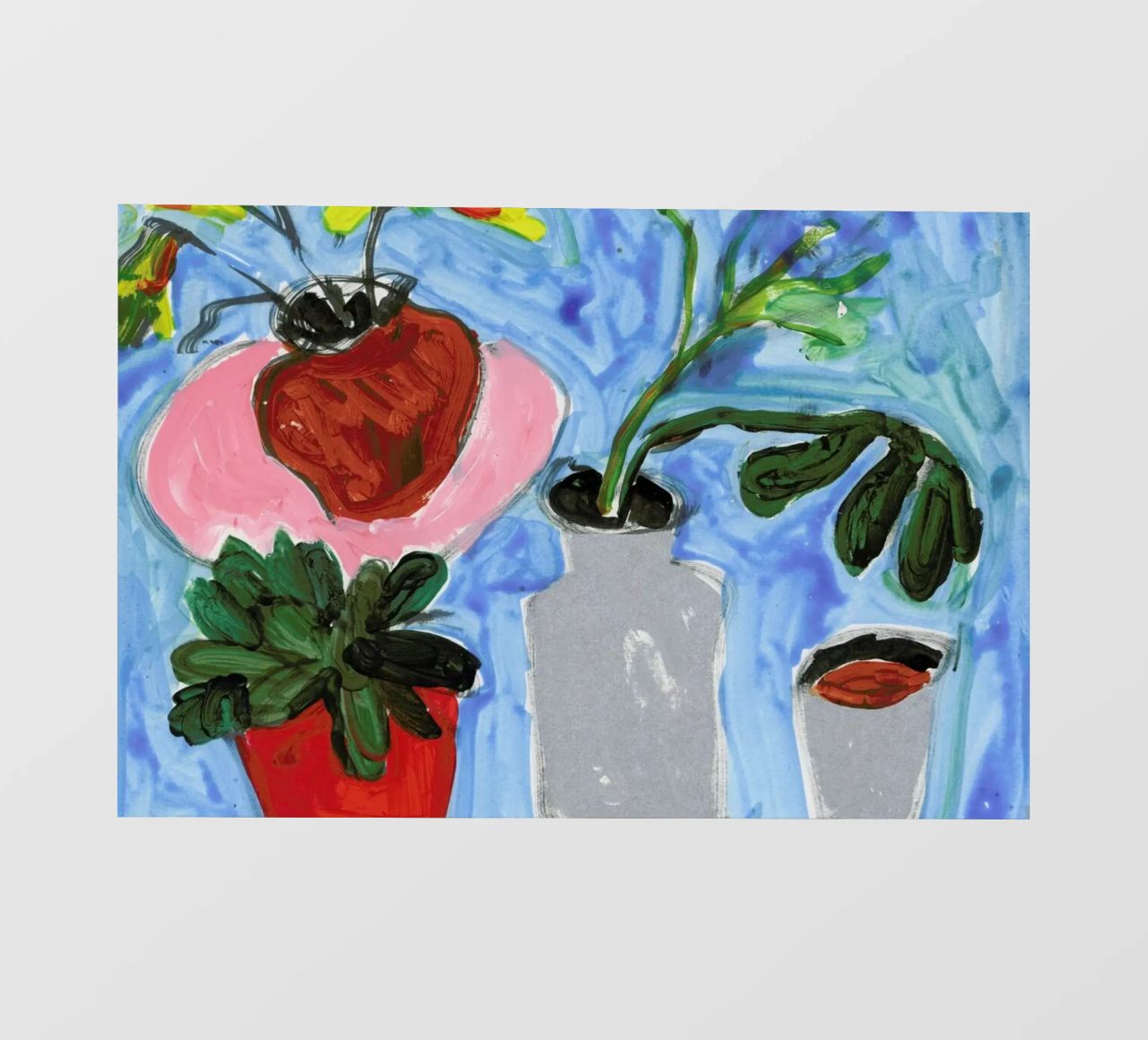 Things On The Table telo in pvc da Sonia Brittain