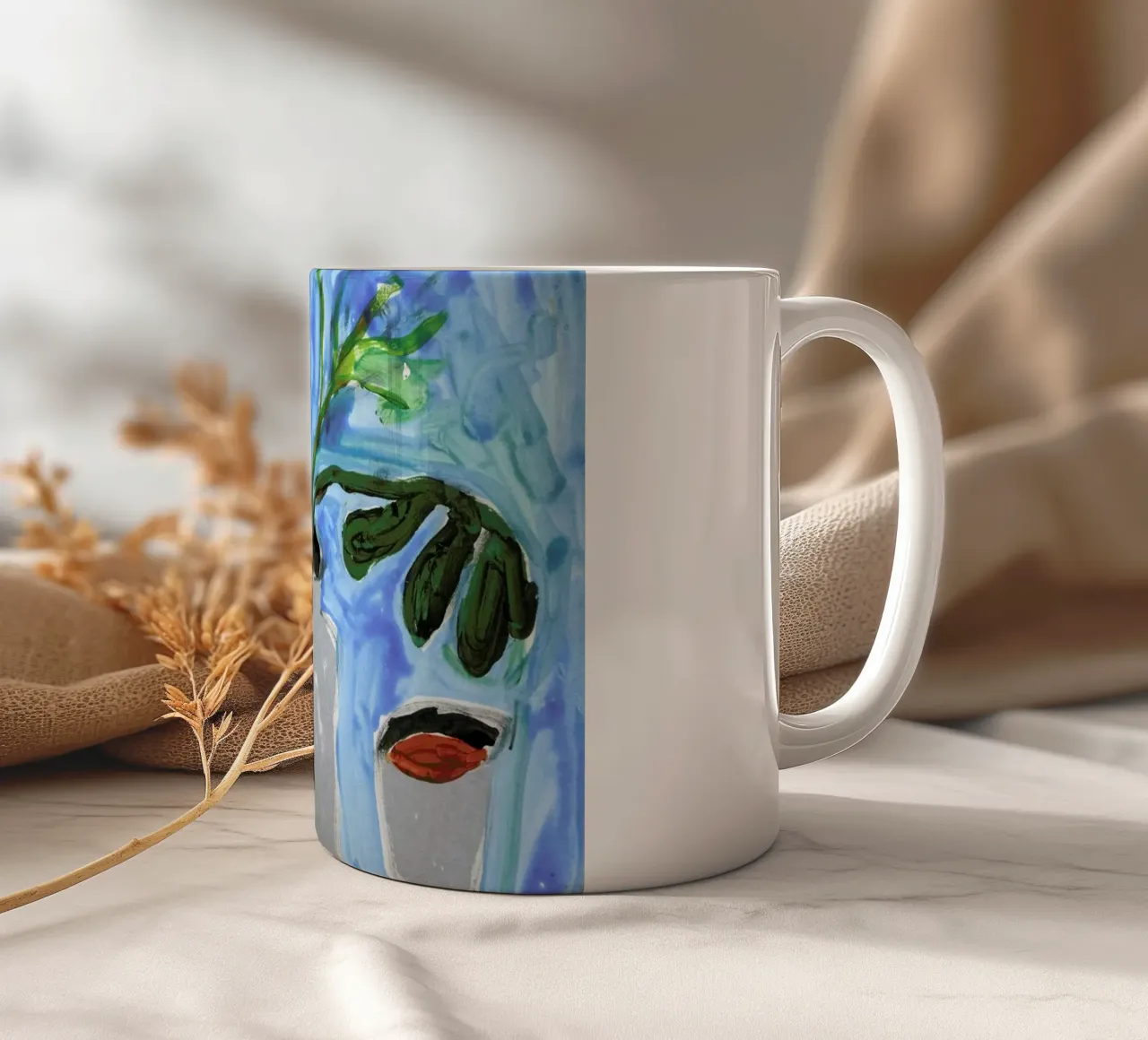 Things On The Table mug en céramique de Sonia Brittain
