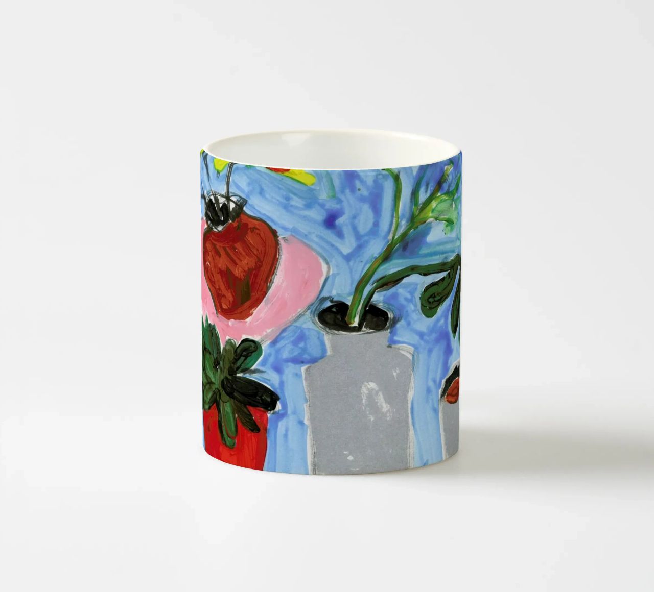 Things On The Table tazza in ceramica da Sonia Brittain