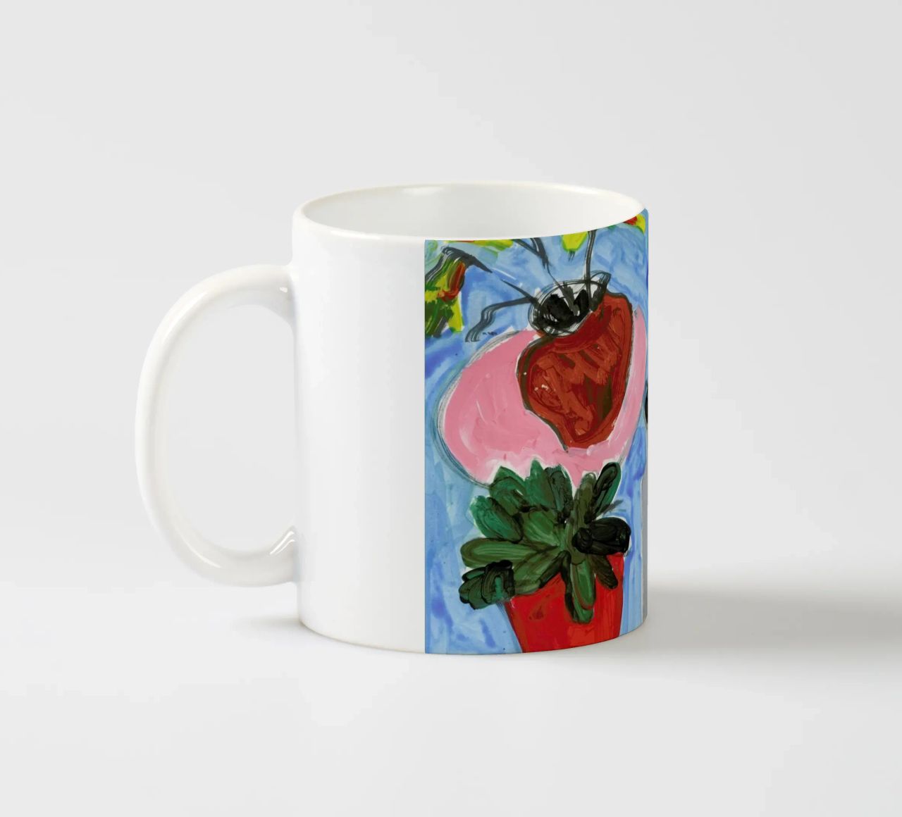 Things On The Table tazza in ceramica da Sonia Brittain