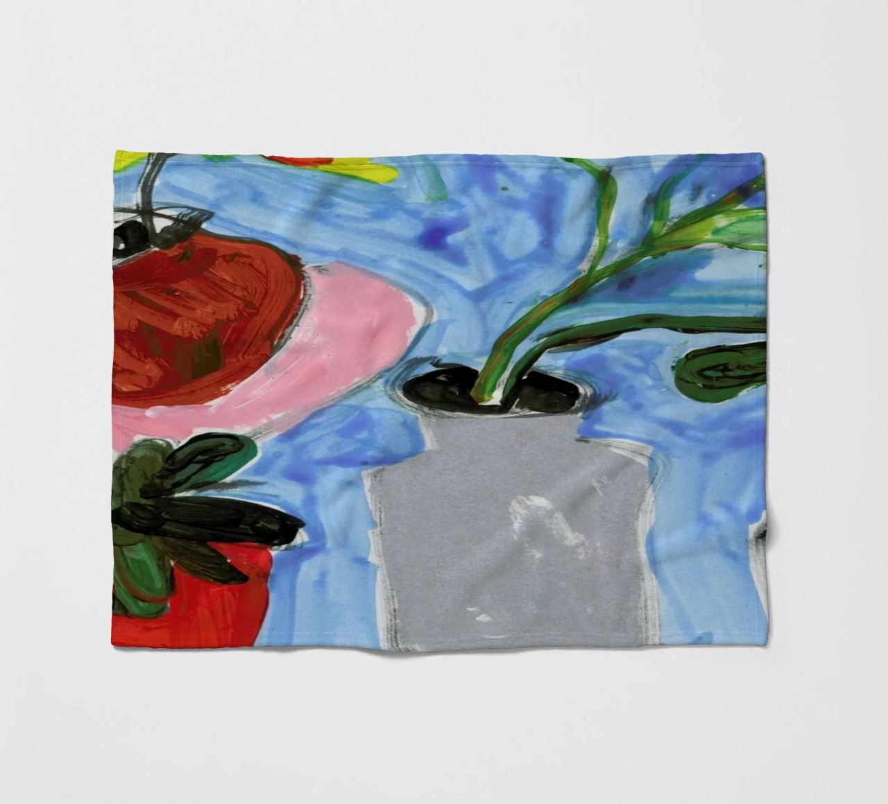 Things On The Table coperta in pile da Sonia Brittain