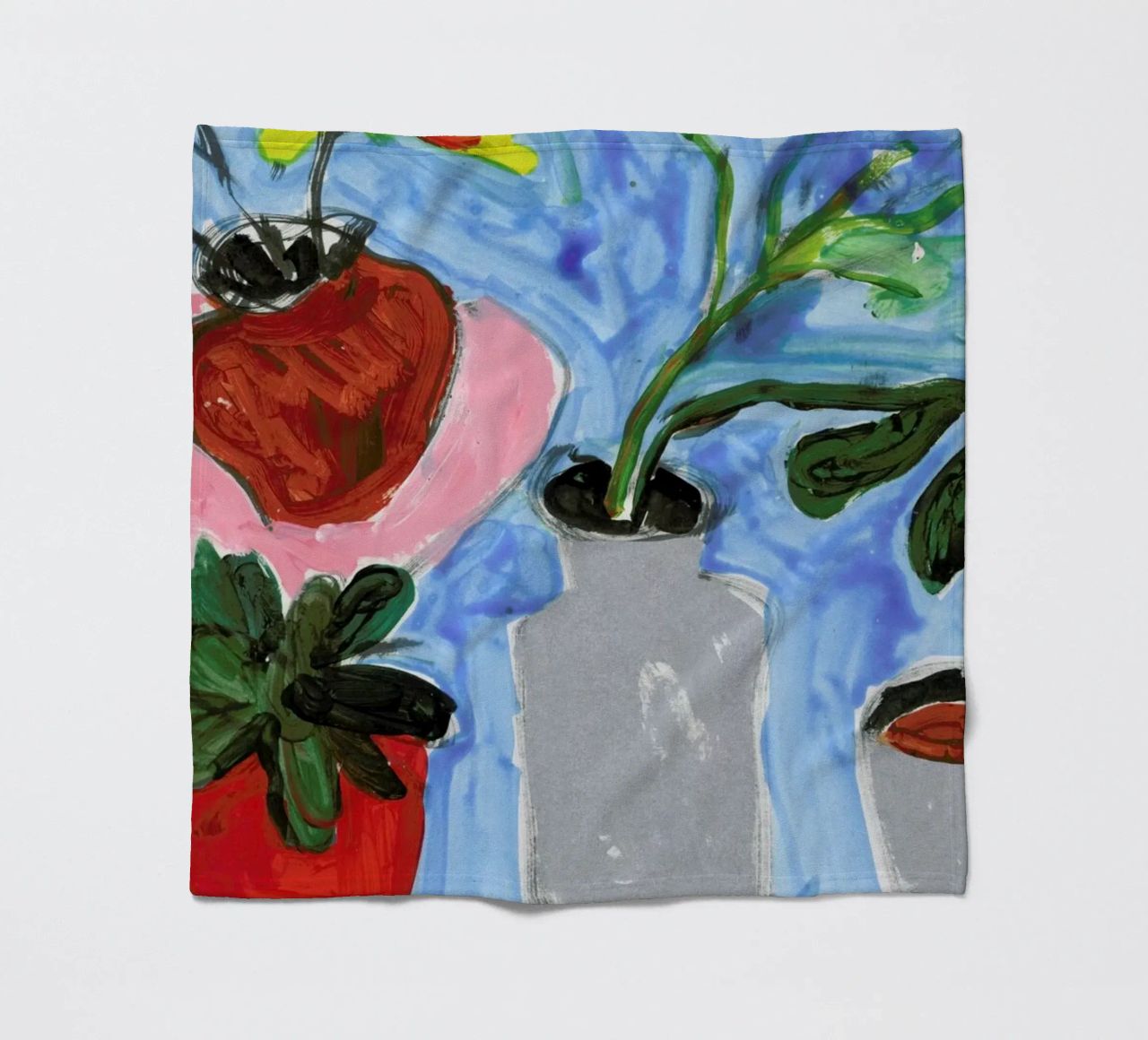 Things On The Table coperta in pile da Sonia Brittain