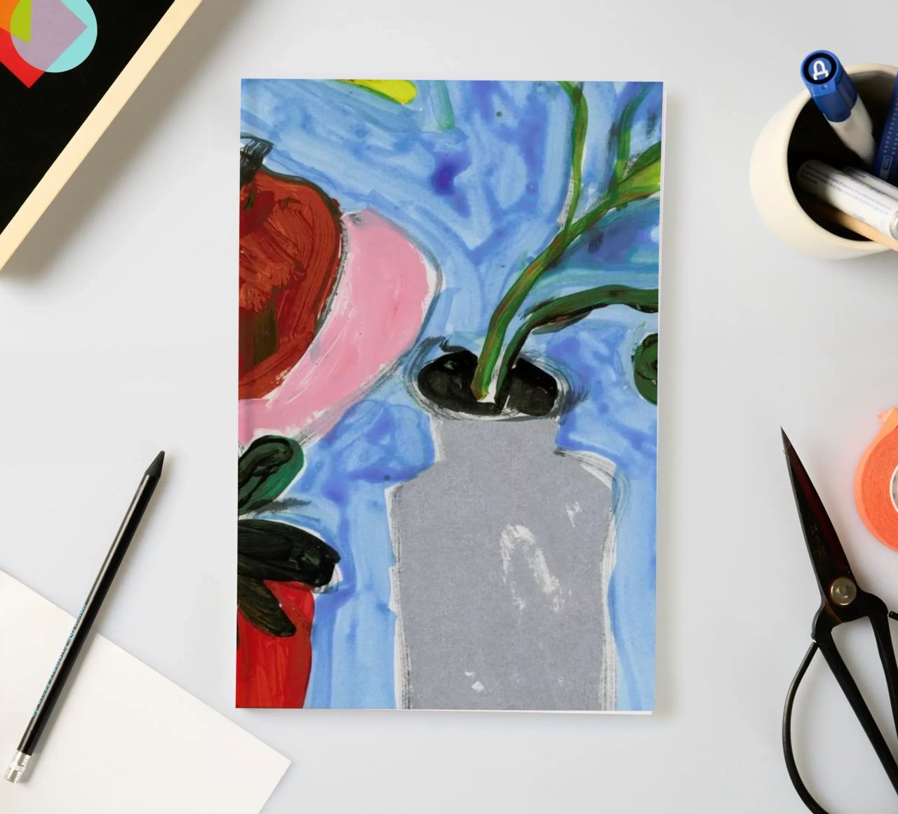 Things On The Table notebook by Sonia Brittain