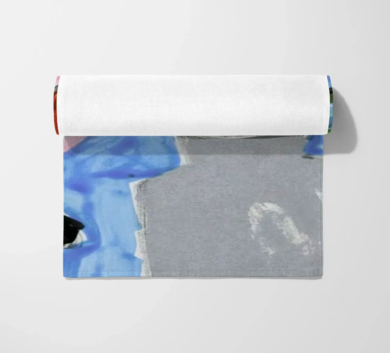 Things On The Table beach towel by Sonia Brittain