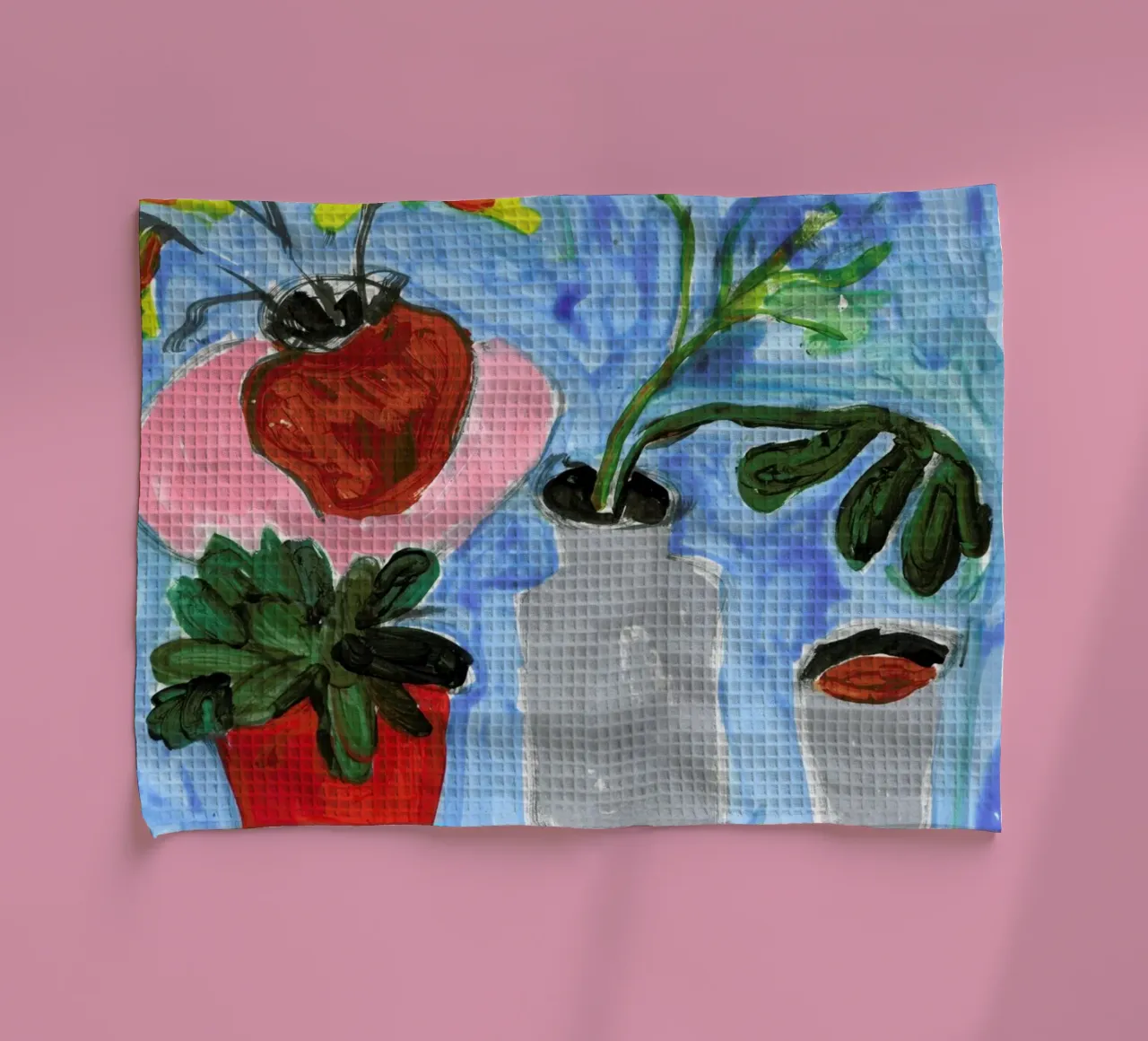 Things On The Table canovaccio da cucina da Sonia Brittain