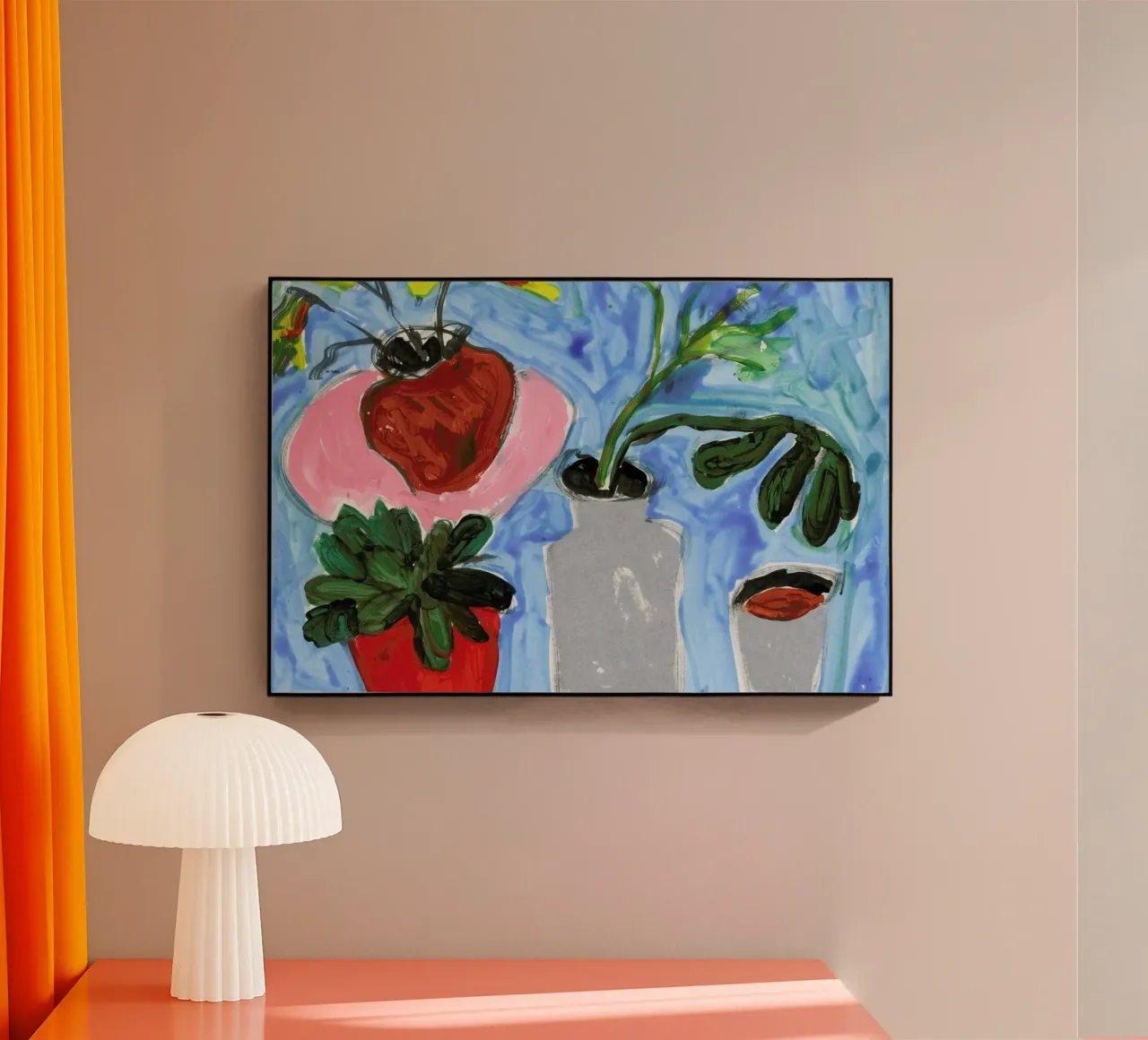Things On The Table acrylic glass by Sonia Brittain