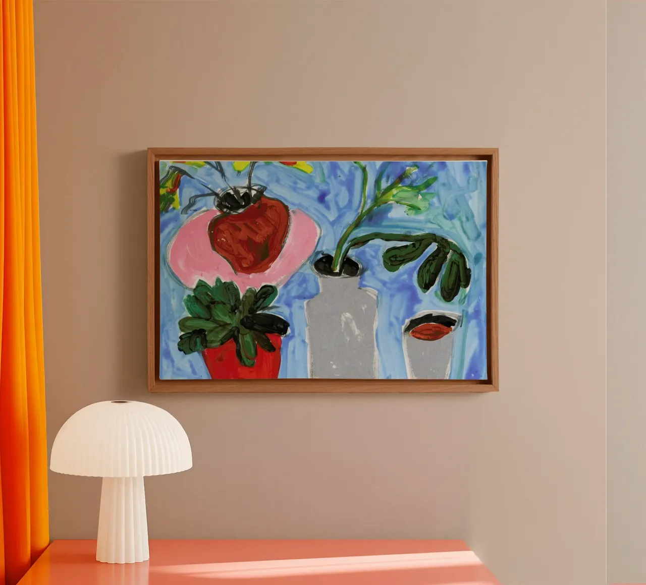 Things On The Table tela da Sonia Brittain